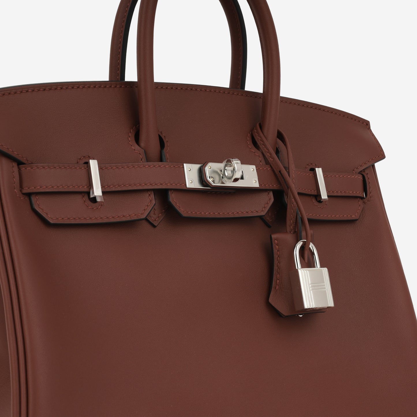 Hermès Birkin 25 - Rouge H Swift | Palladium Hardware