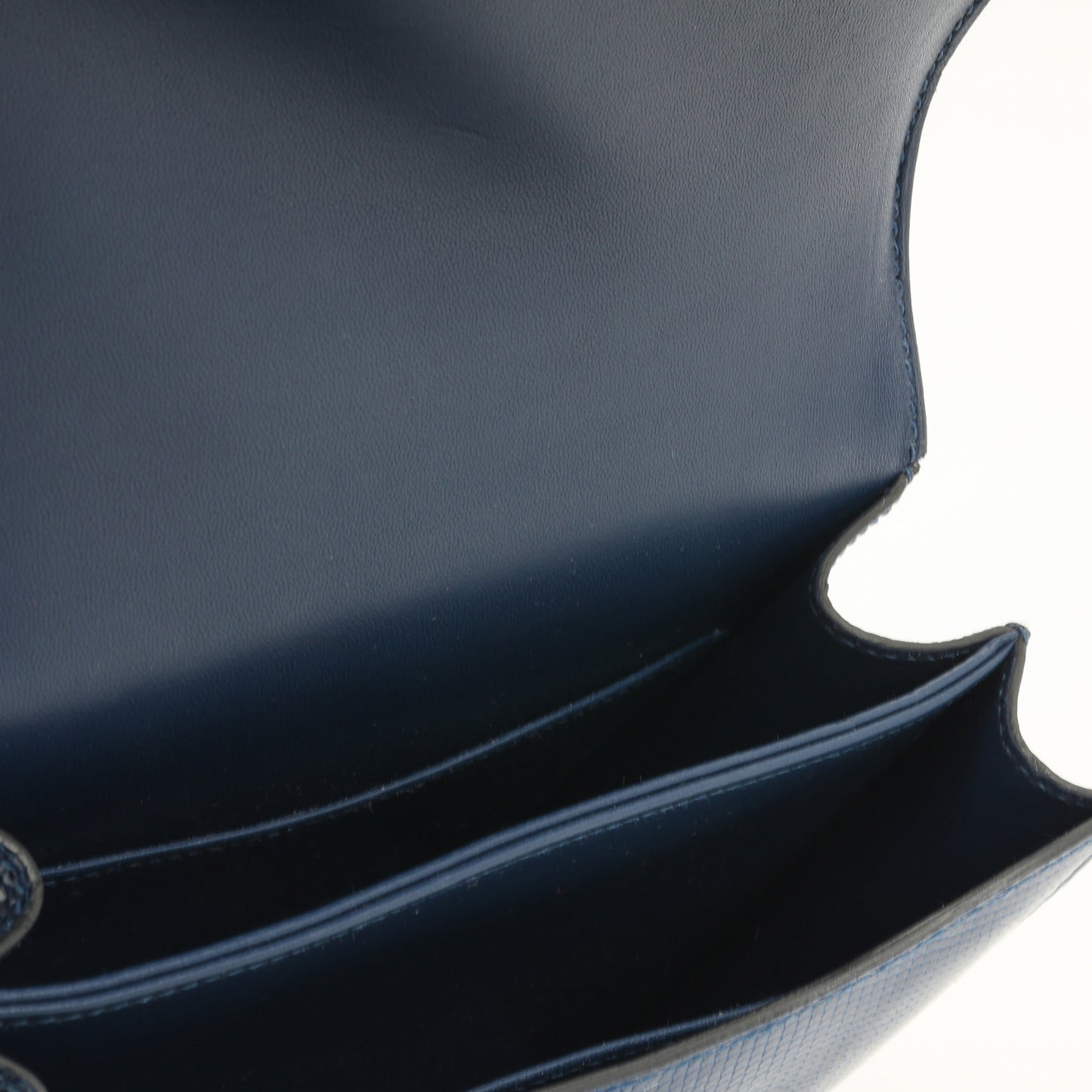 Hermès Constance 18 - Bleu Saphire Varanus Niloticus Lizard