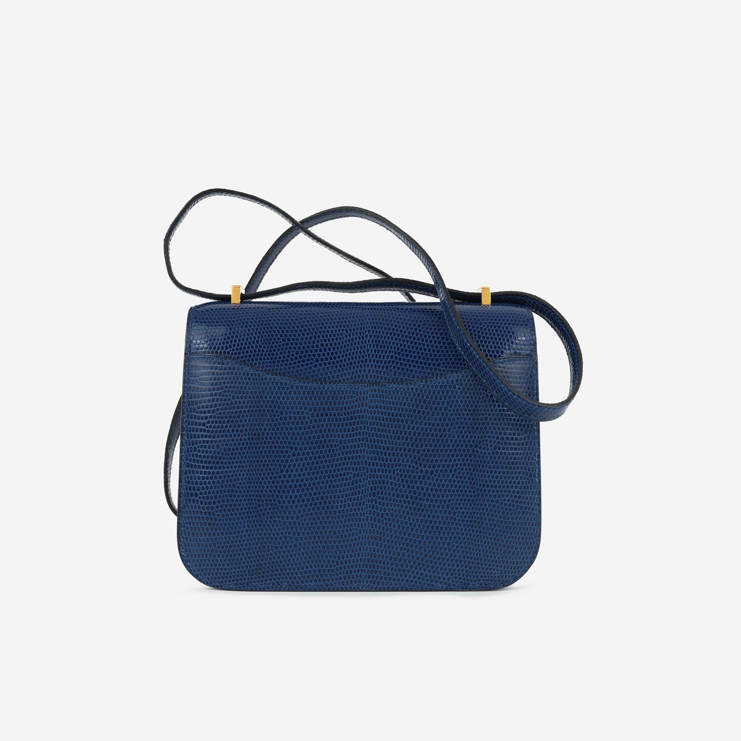 Hermès Constance 18 - Bleu Saphire Varanus Niloticus Lizard