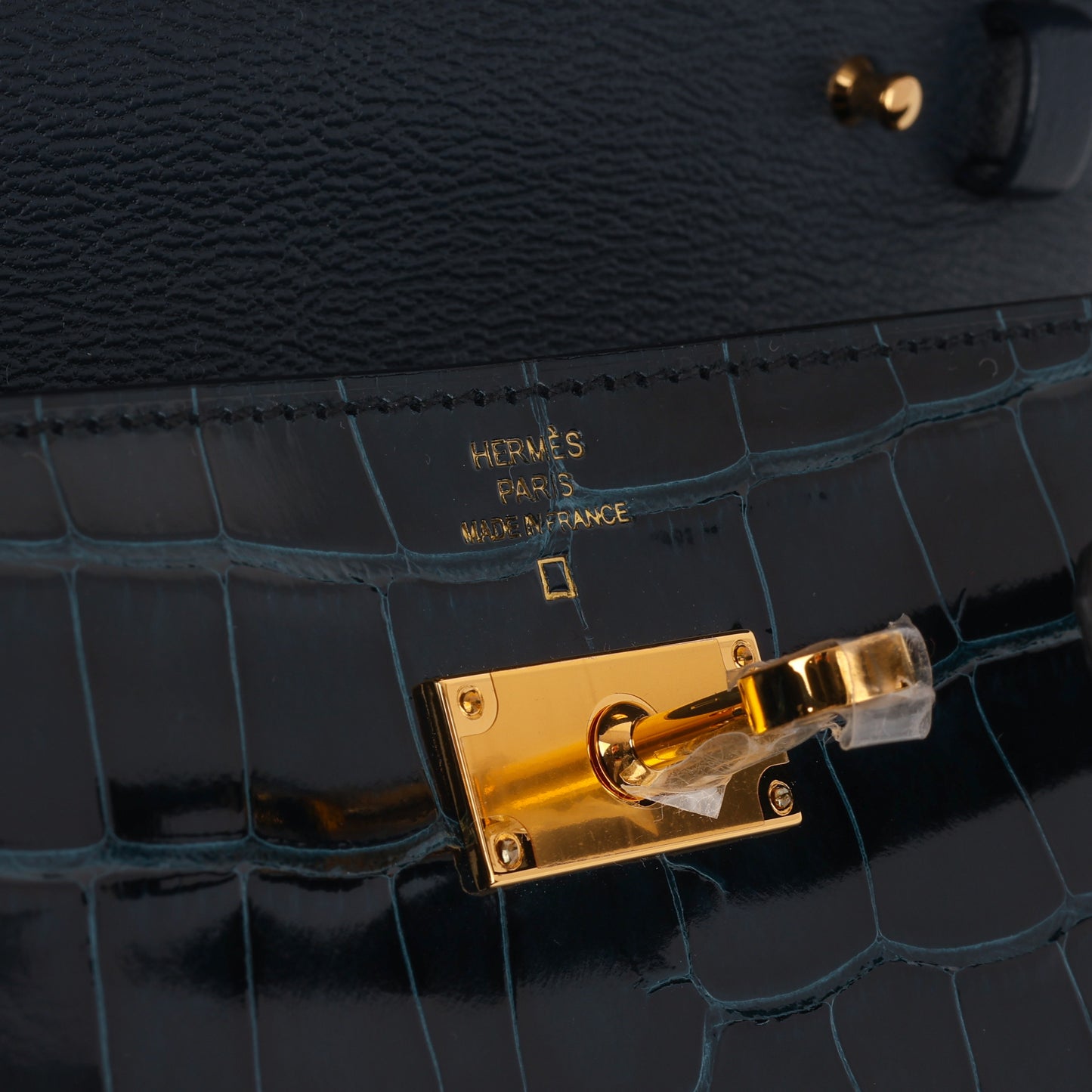 Kelly To Go Vert Rousseau Alligator Mississipiensis