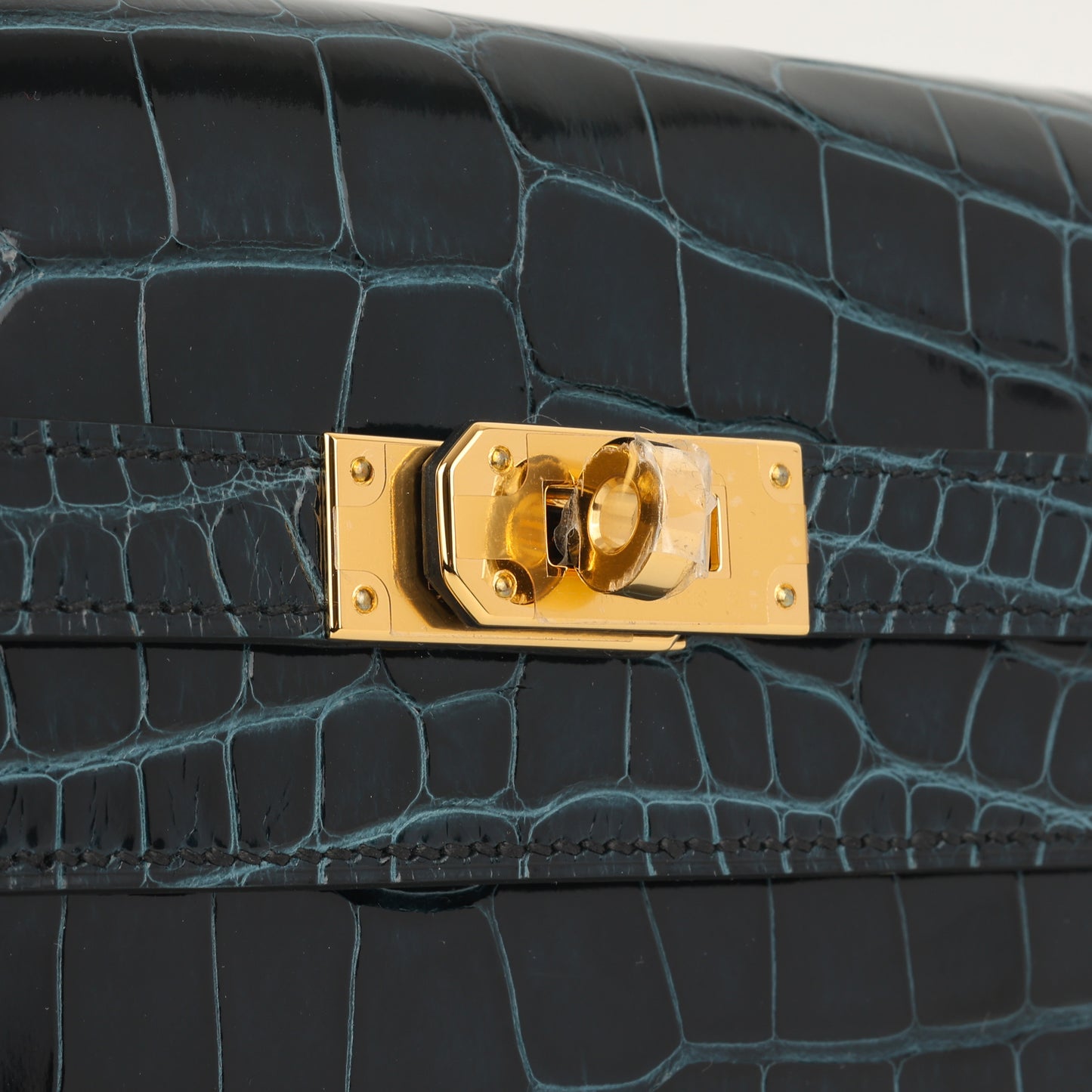 Kelly To Go Vert Rousseau Alligator Mississipiensis