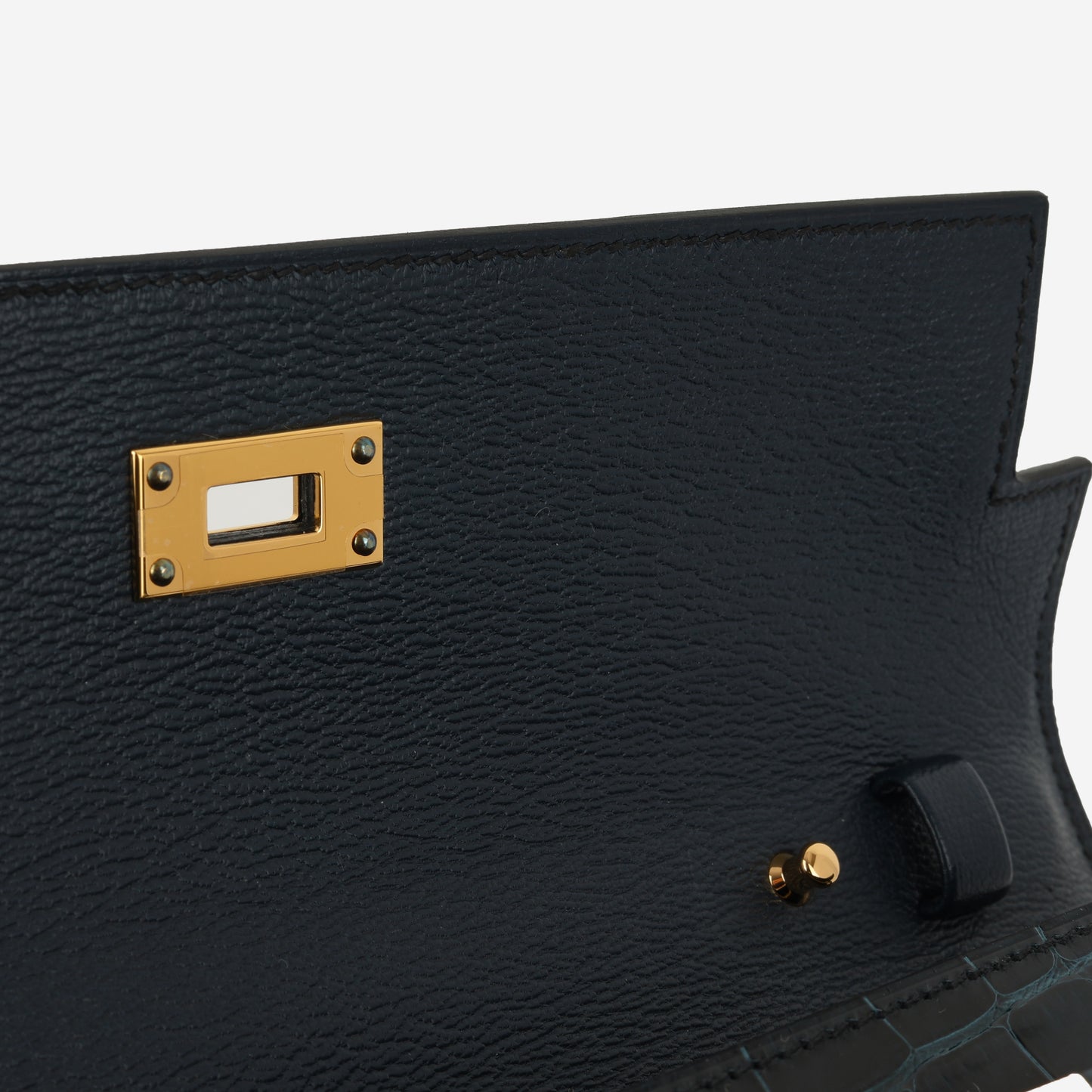 Kelly To Go Vert Rousseau Alligator Mississipiensis