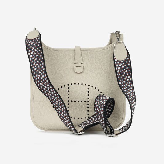 Hermès Evelyne 29 - Beton Clemence / Multi Strap | Palladium Hardware