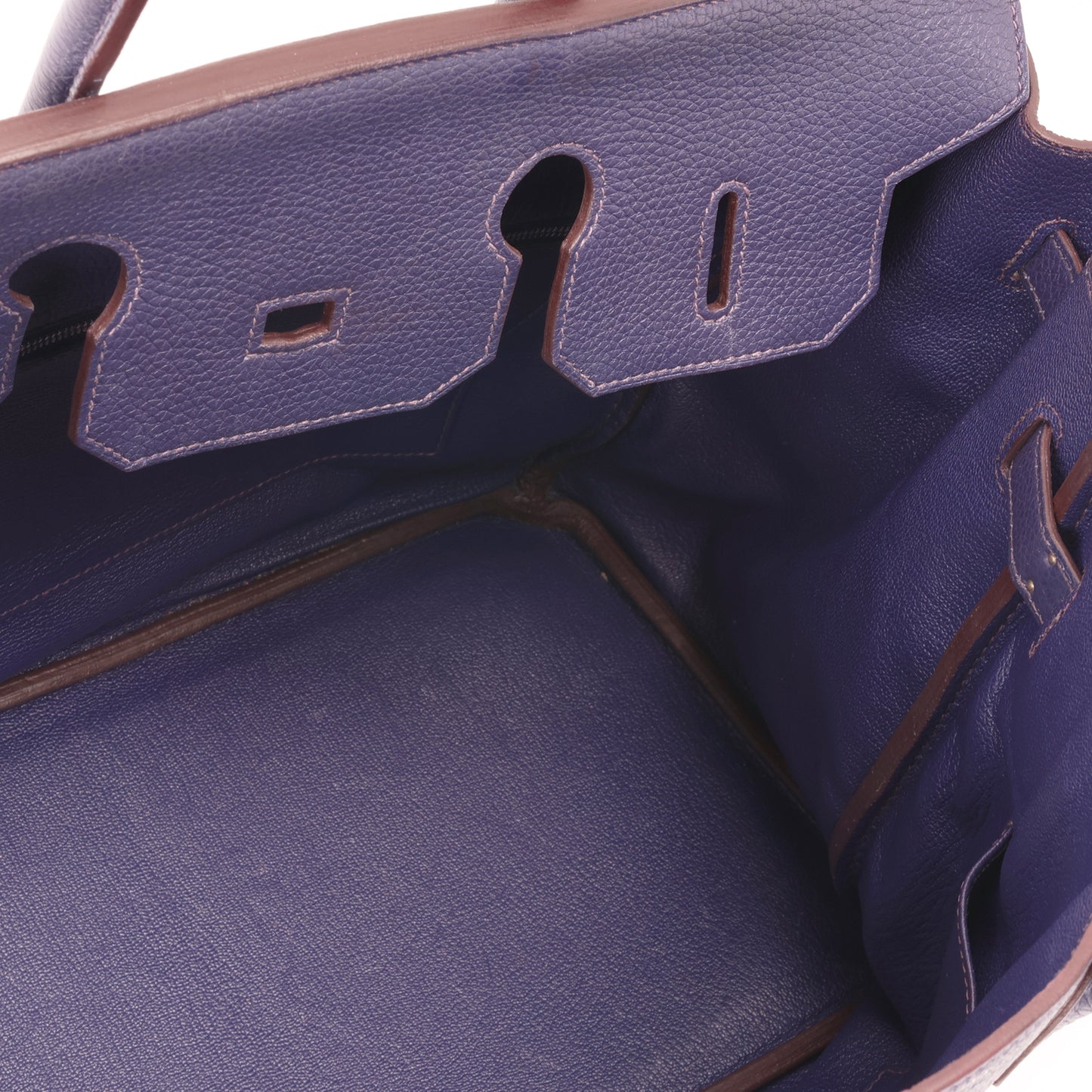 Hermès Birkin 35 - Iris Togo | Palladium Hardware