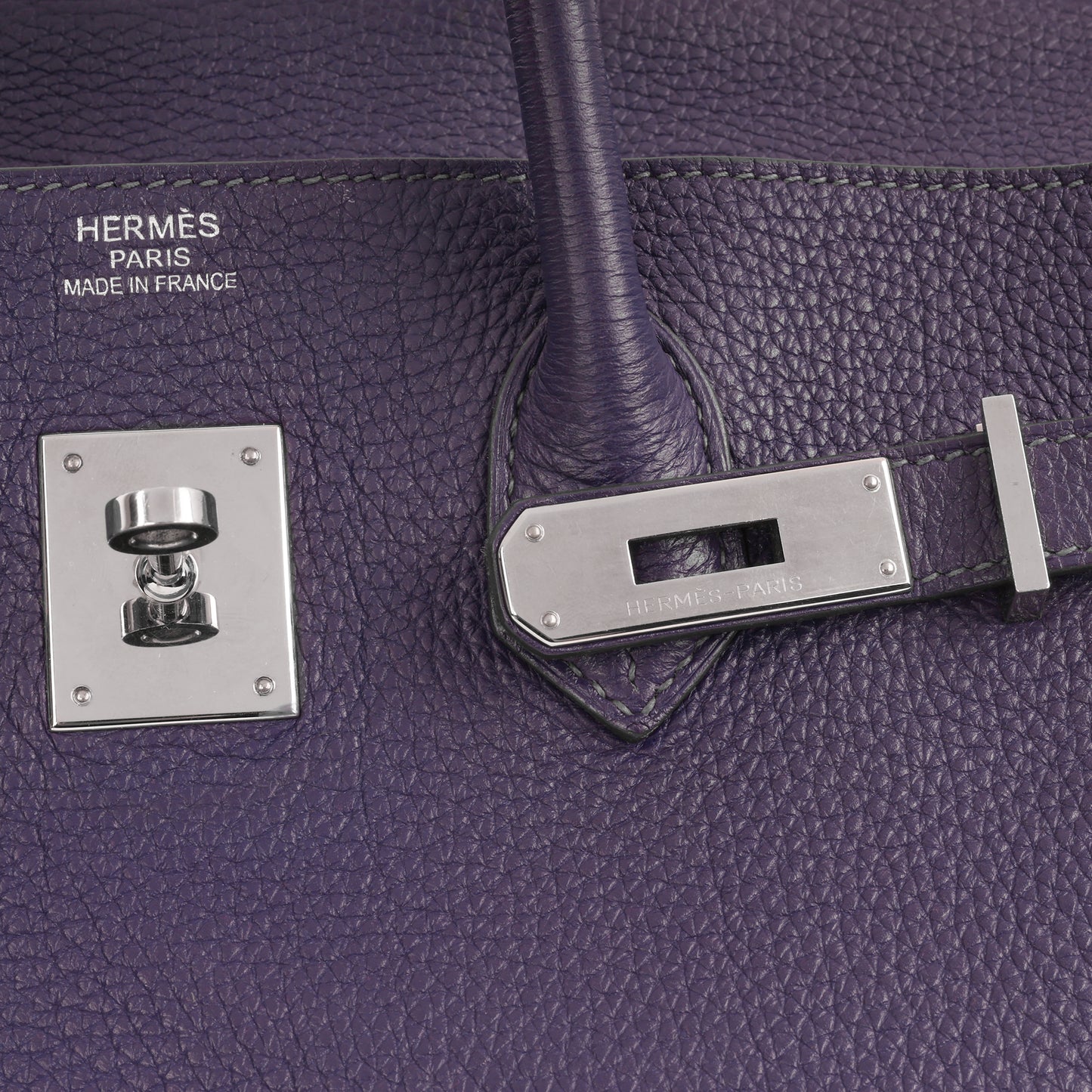 Hermès Birkin 35 - Iris Togo | Palladium Hardware