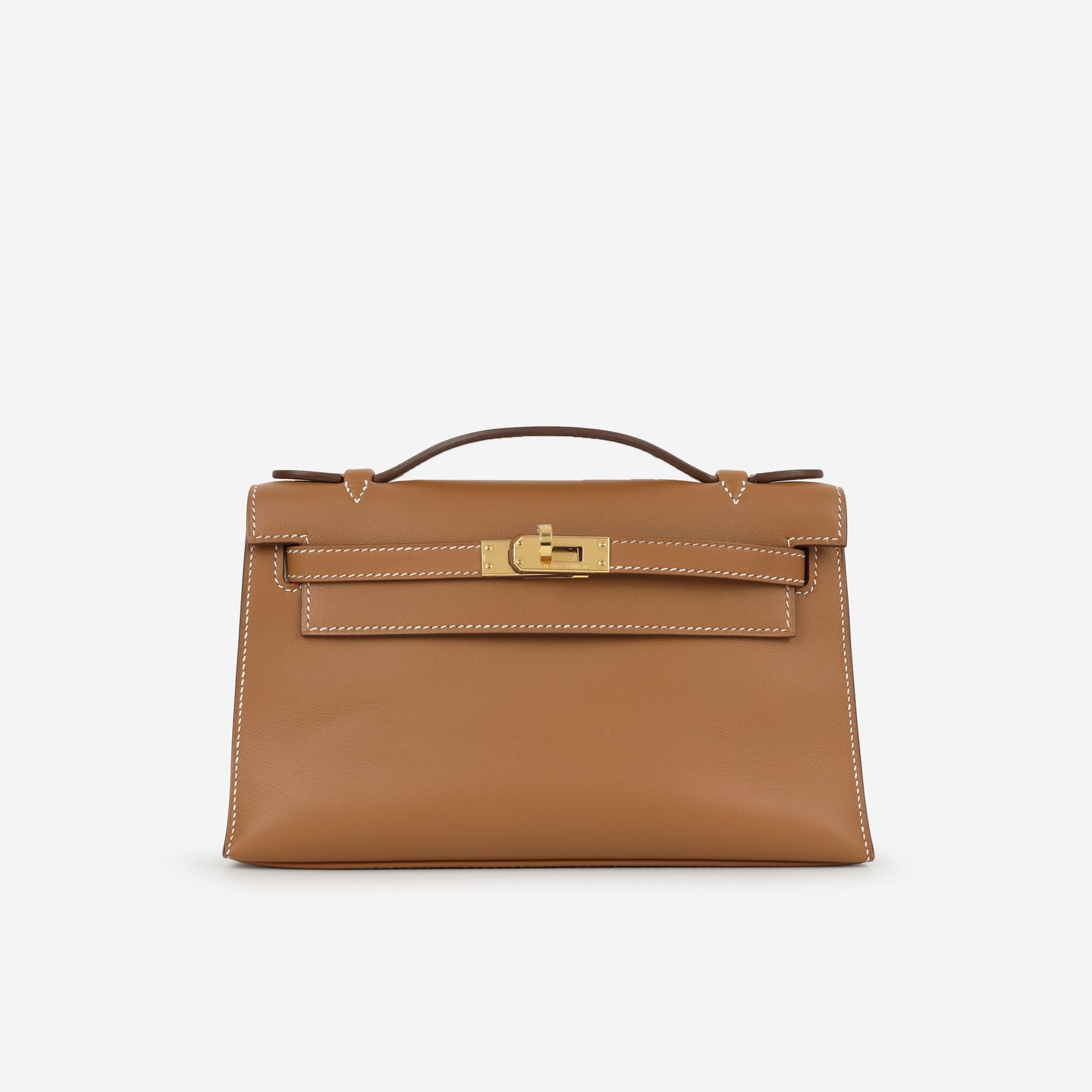 Hermès Kelly Pochette - Gold Swift | Gold Hardware