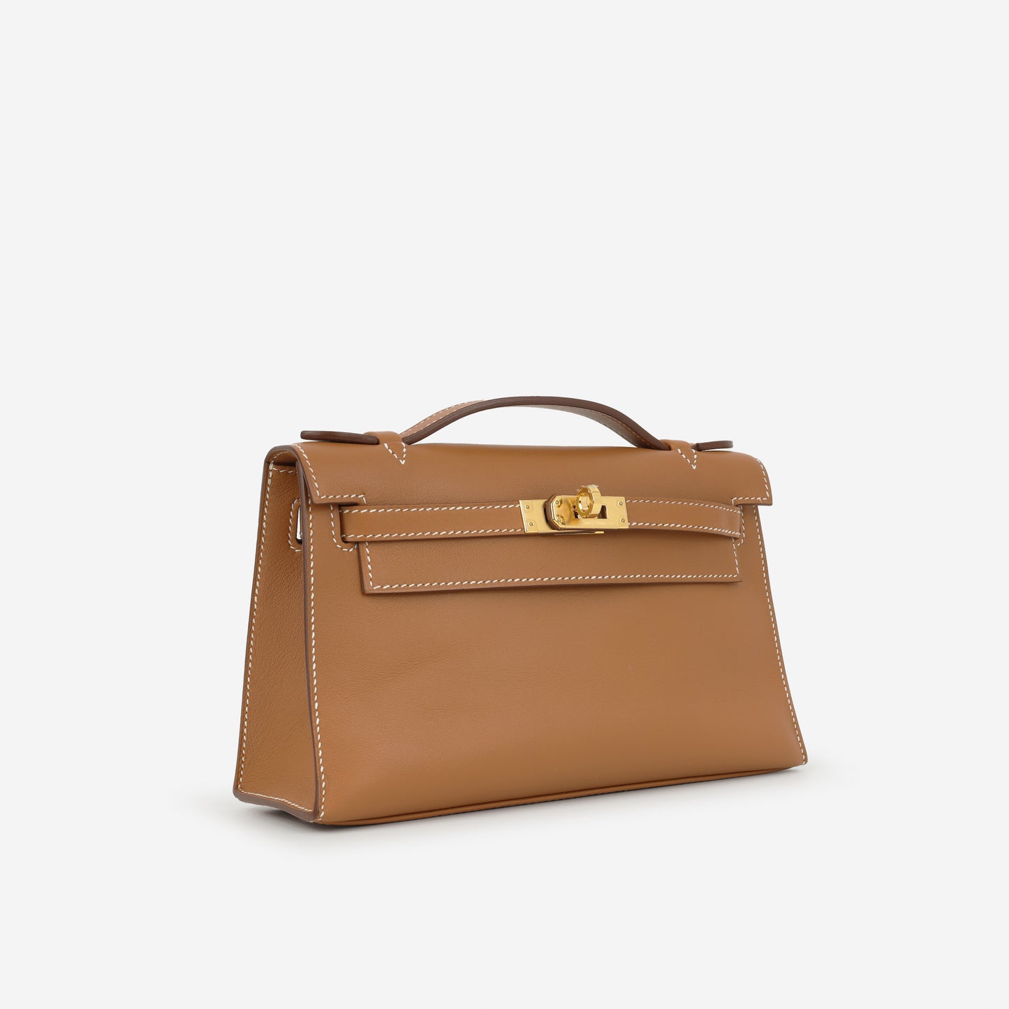 Hermès Kelly Pochette - Gold Swift | Gold Hardware