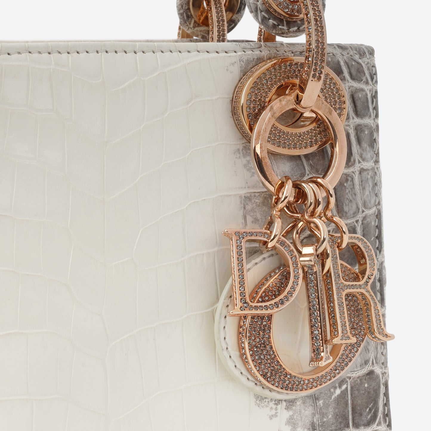 Mini Lady Dior - Himalayan Crocodile Niloticus