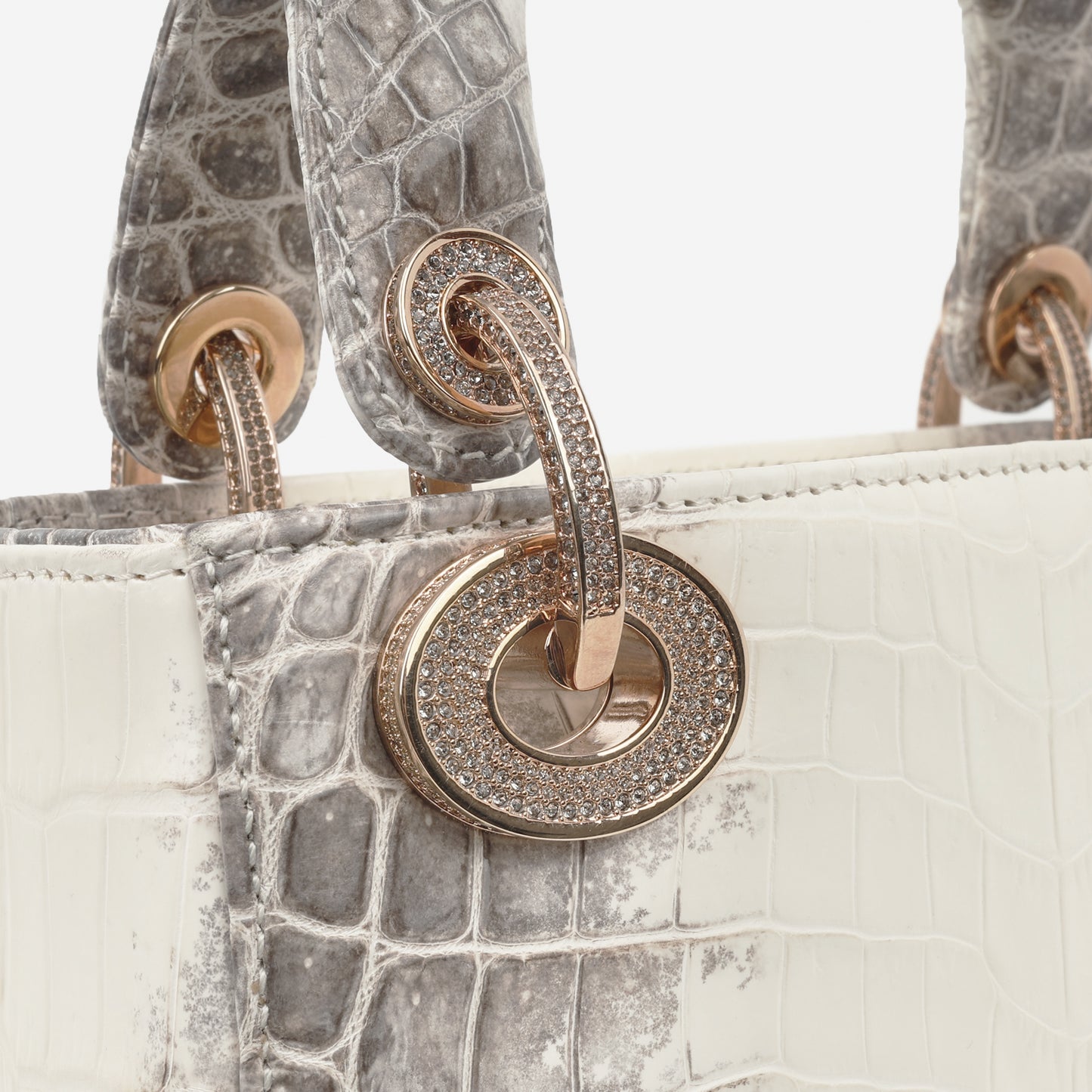 Mini Lady Dior - Himalayan Crocodile Niloticus