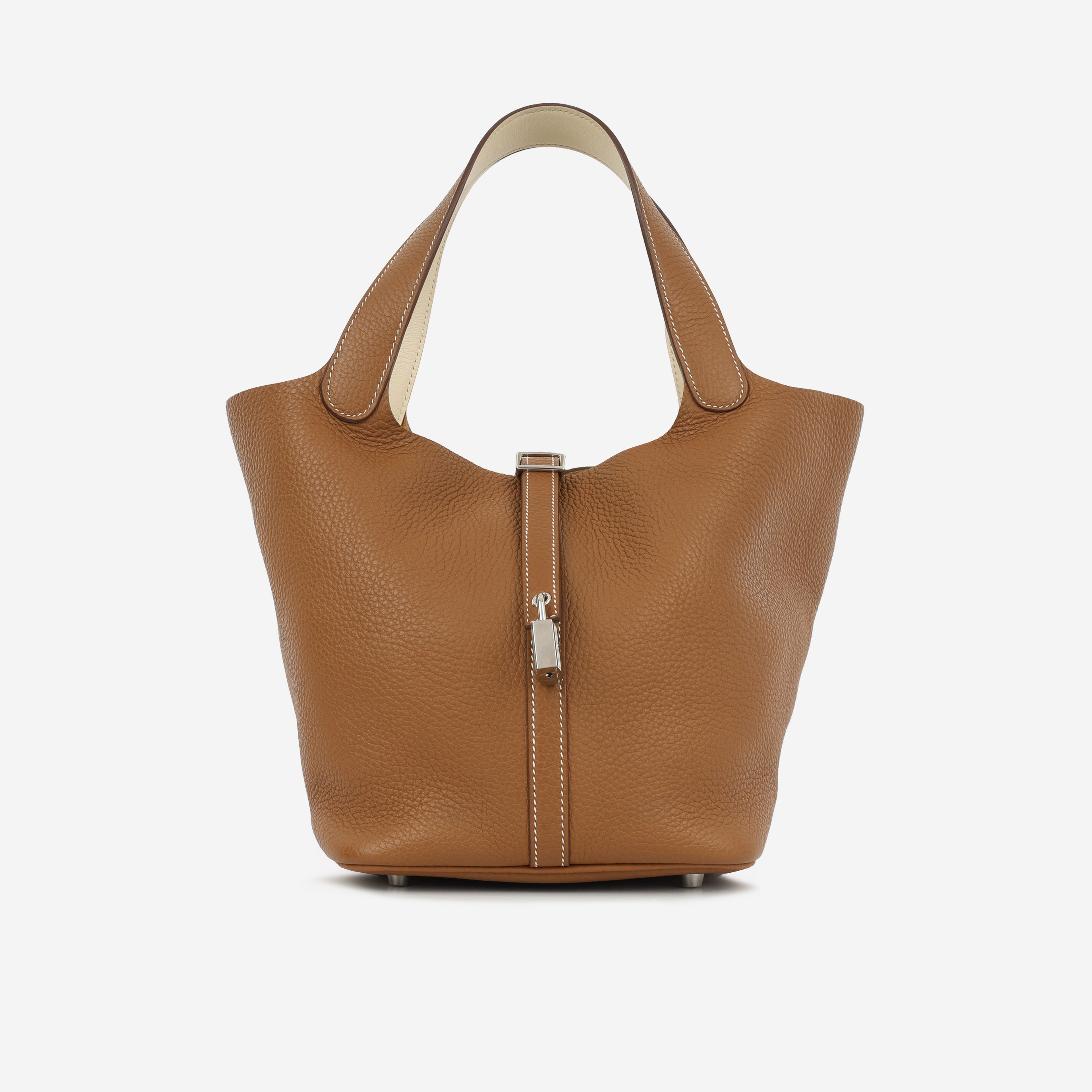Herm s Picotin 22 Eclat Gold Nata Clemence PHW Pre Loved Bagista herm-s-picotin-22-eclat-gold-nata-clemence-phw-pre-loved-bagista