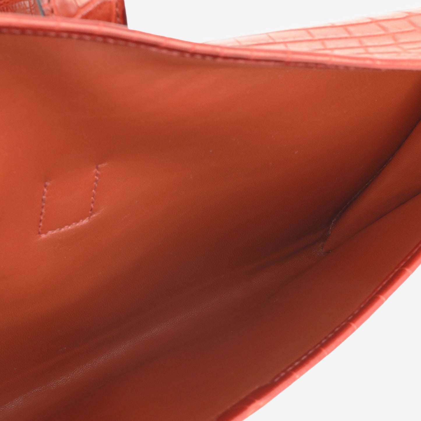 Hermès Jige Clutch 29 - Rouge H Shiny Crocodile