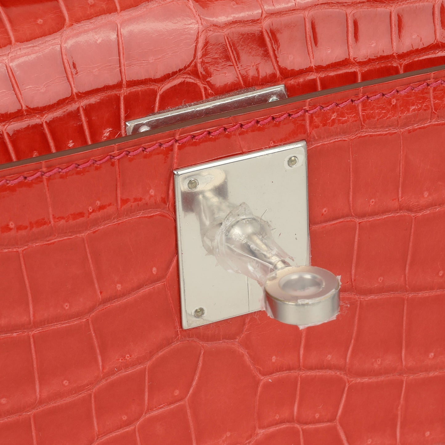 Hermès Kelly Cut - Bougainvillier Crocodile