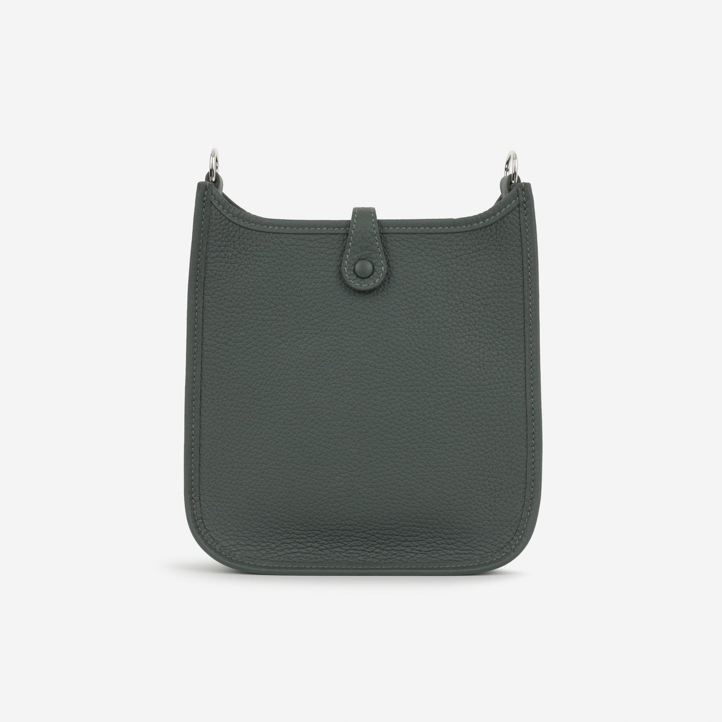 Hermès Evelyne TPM - Vert Mangrove / Gris Pale Strap | Palladium Hardware