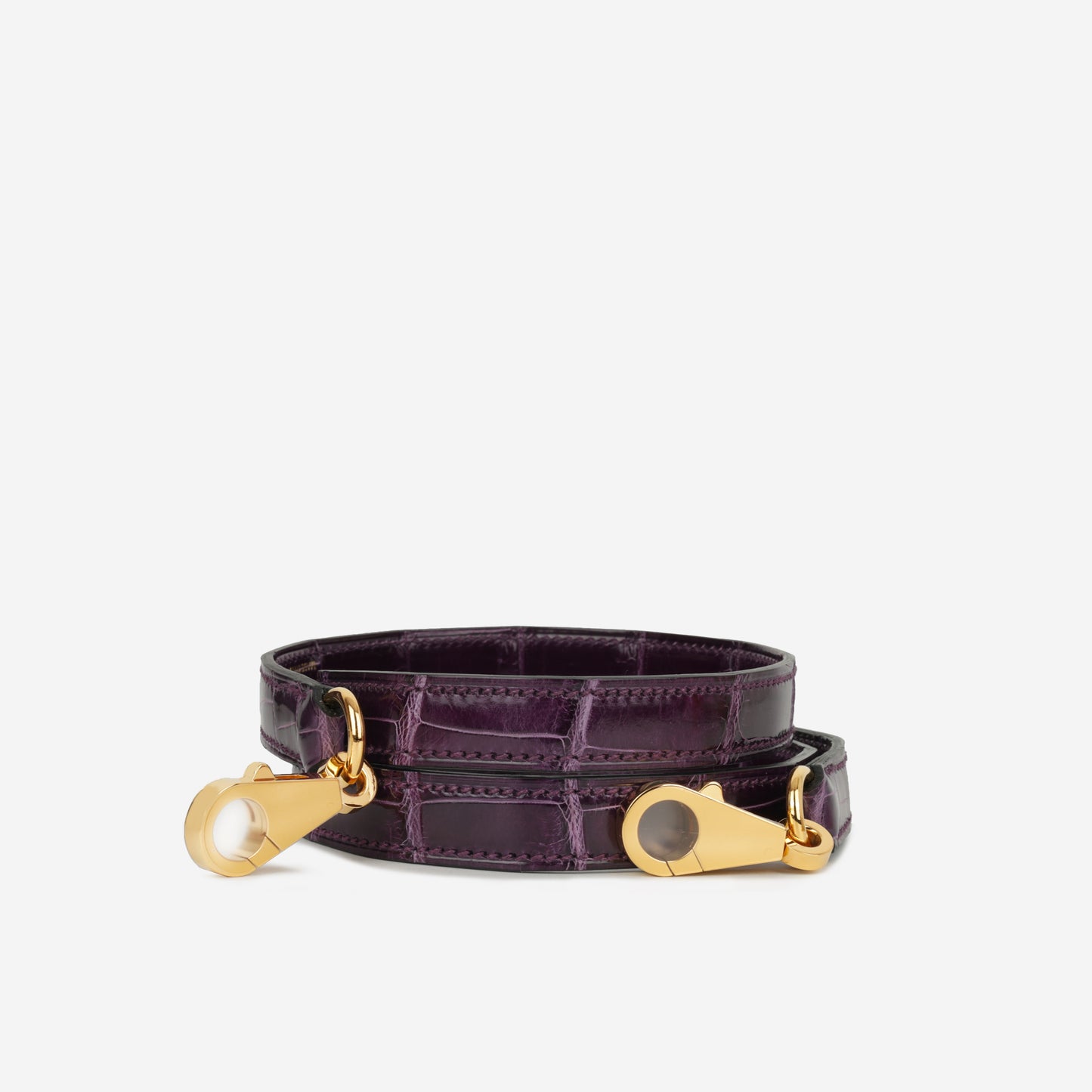 Hermès Kelly 25 - Cassis Crocodile Niloticus | Gold Hardware