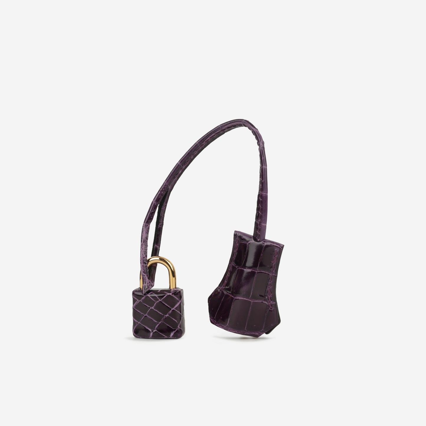 Hermès Kelly 25 - Cassis Crocodile Niloticus | Gold Hardware