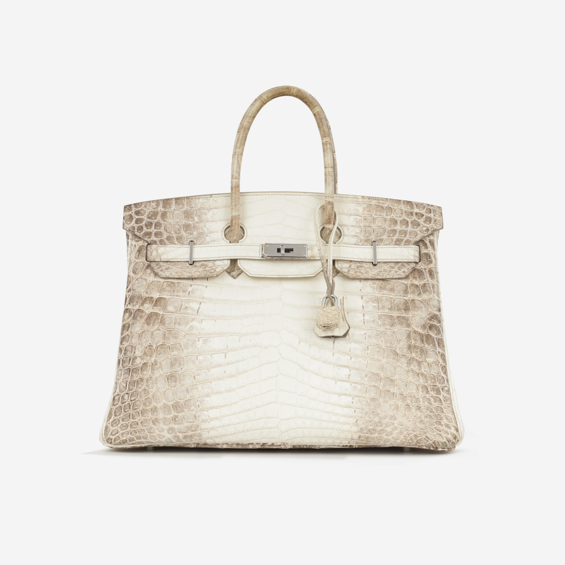 Hermès Birkin 35 Himalayan Crocodile Rare Collector's Piece