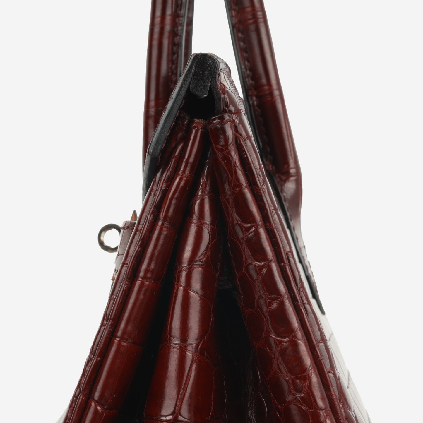 Birkin 35 - Bordeaux Crocodile Porosus