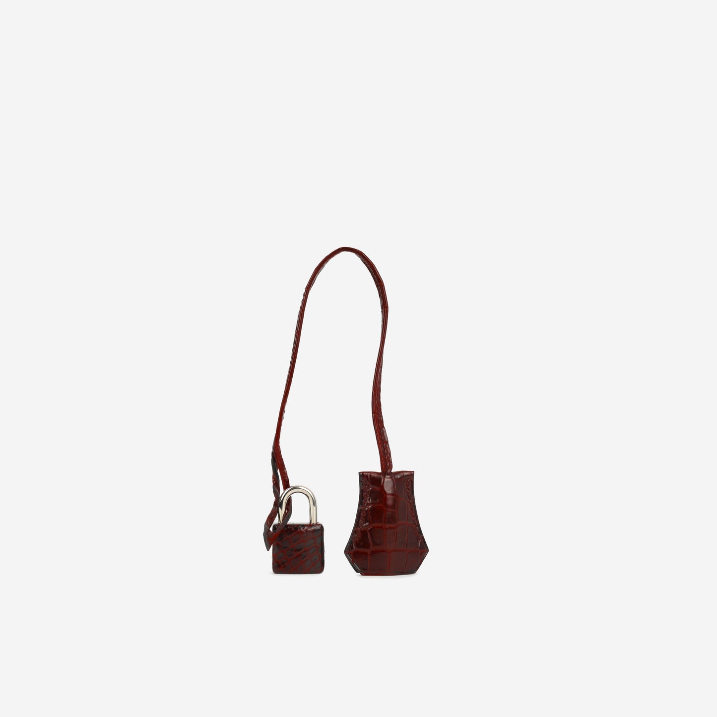 Birkin 35 - Bordeaux Crocodile Porosus