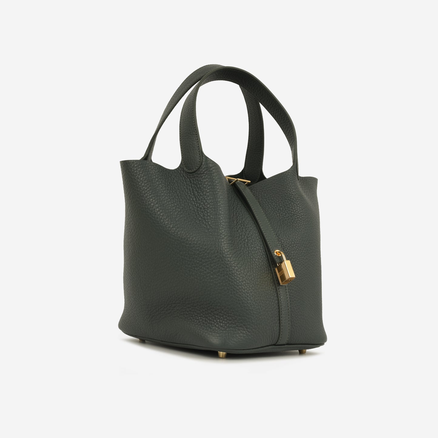 Hermès Picotin 22 - Vert Mangrove Clemence | Gold Hardware