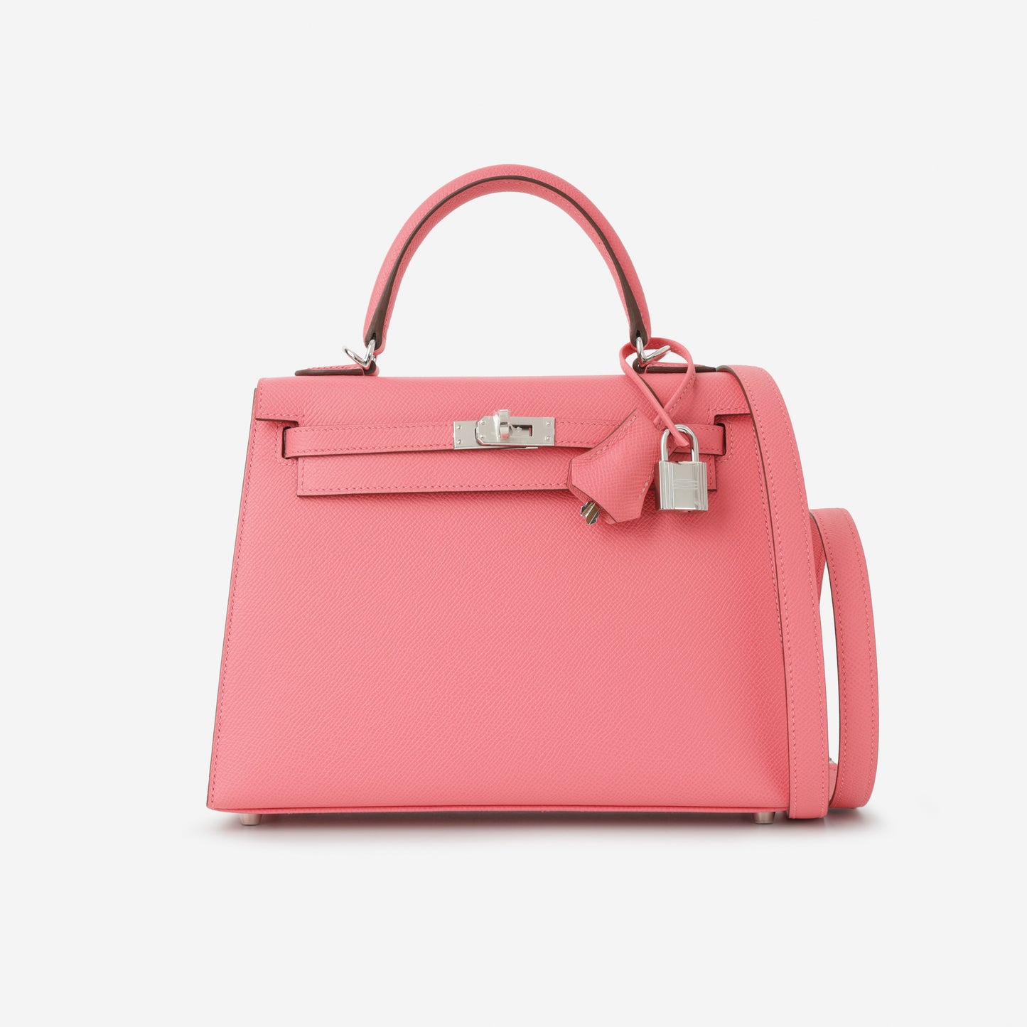 Hermès Kelly 25 - Rose Azalee Epsom | Palladium Hardware