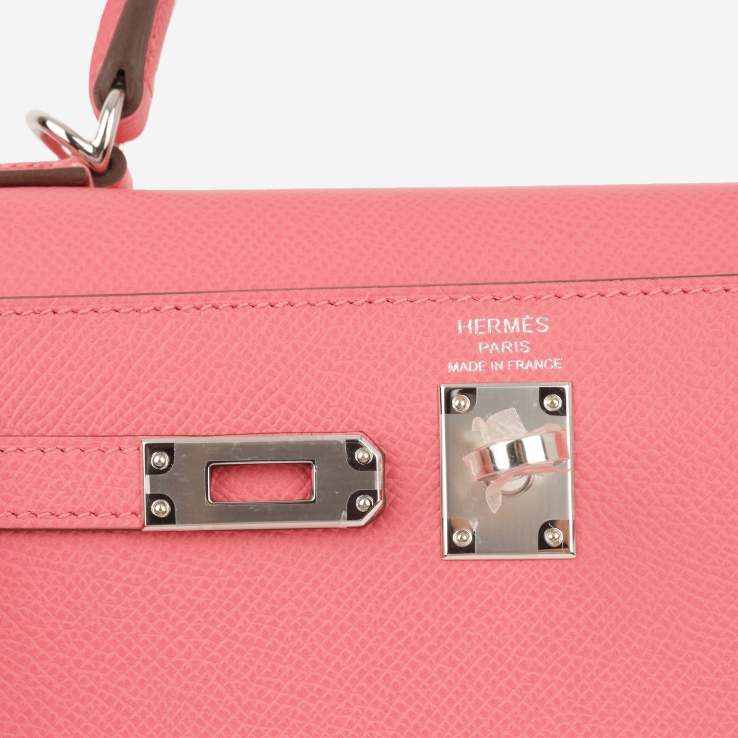 Hermès Kelly 25 - Rose Azalee Epsom | Palladium Hardware