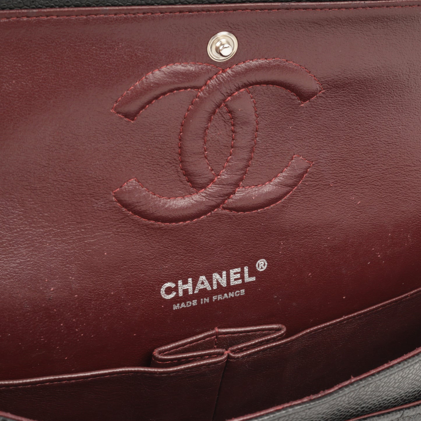 Chanel Medium Classic Flap Black Caviar | Silver Hardware