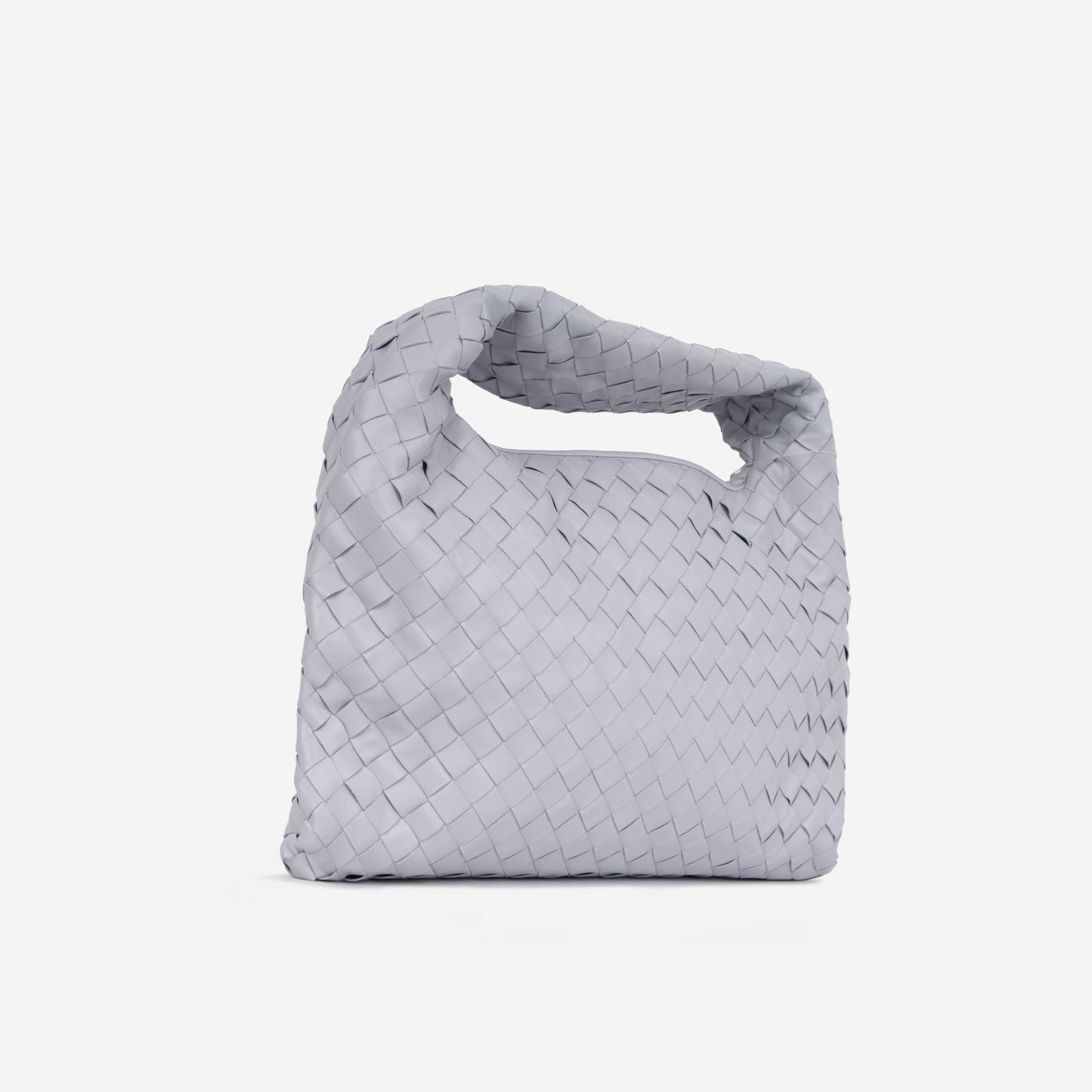 Bottega Veneta Small Hop - Oyster | Gold Hardware