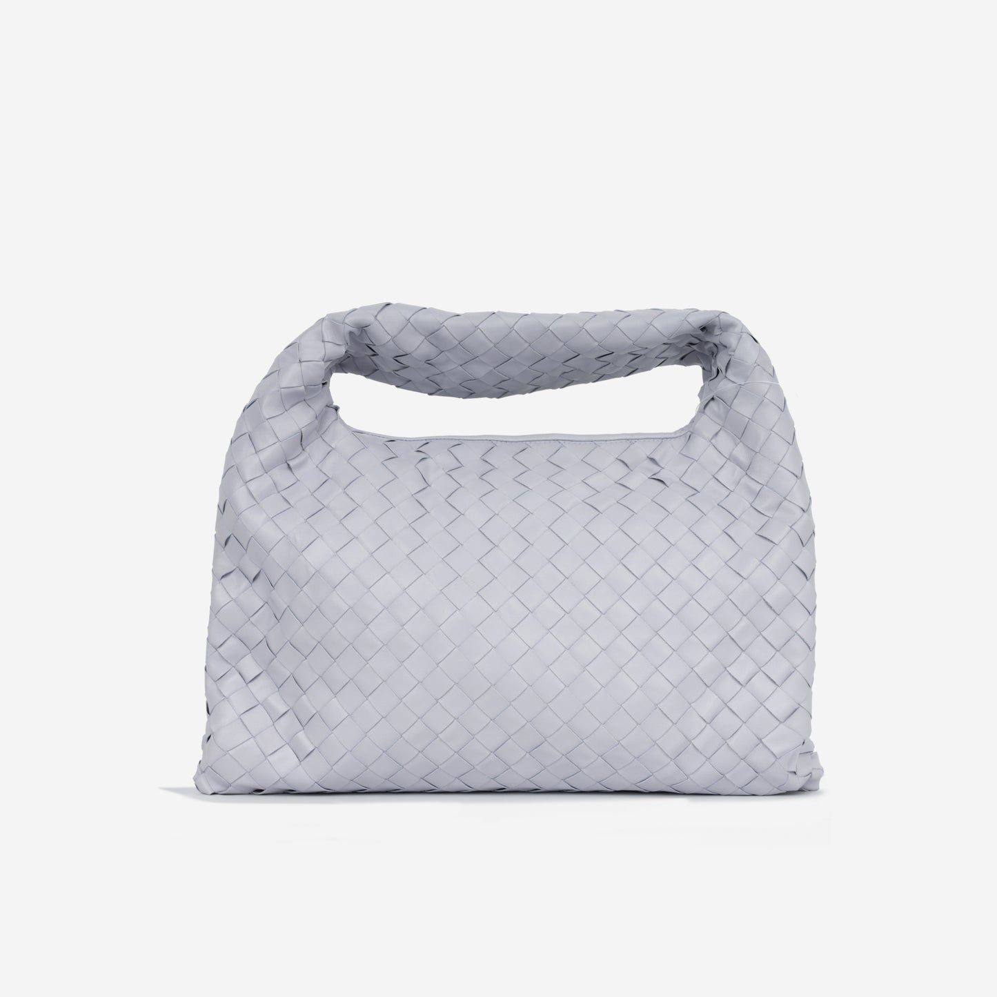 Bottega Veneta Small Hop - Oyster | Gold Hardware