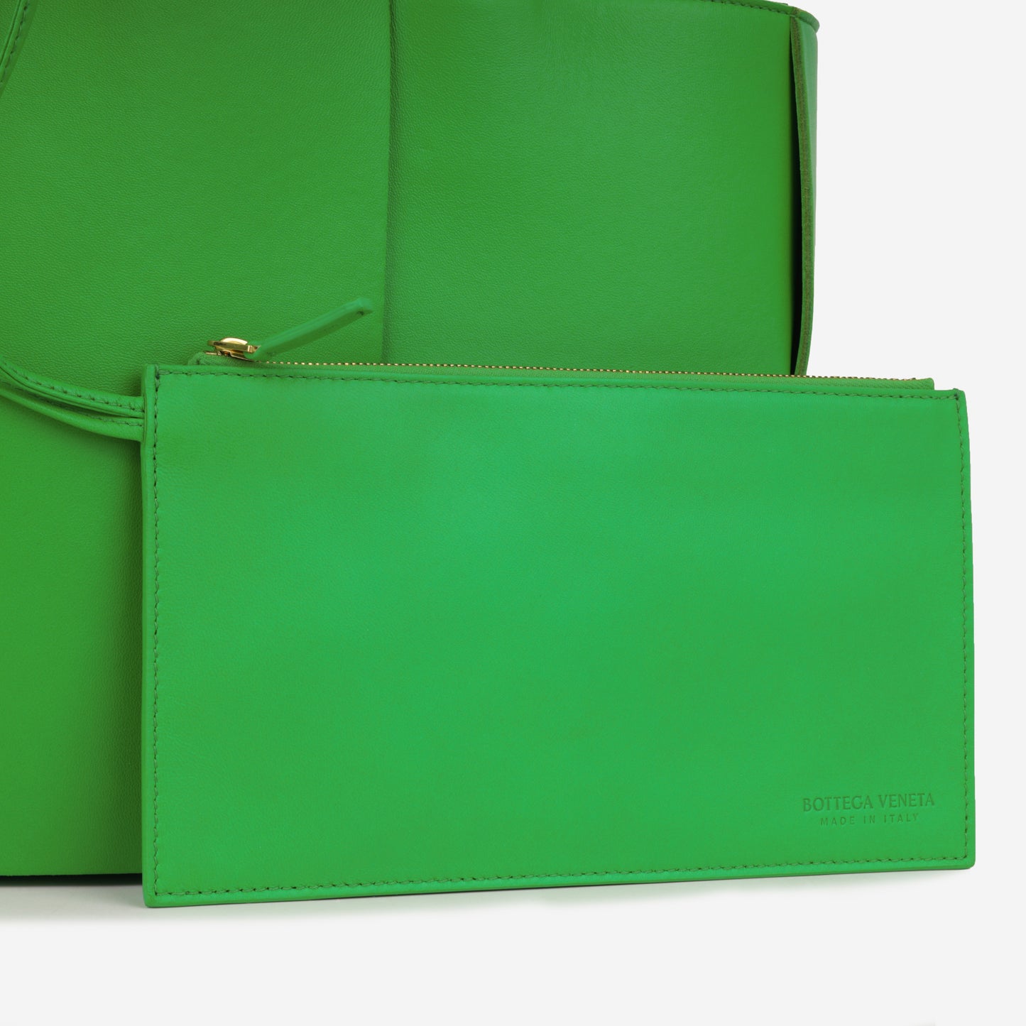 Bottega Veneta Medium Arco Tote - Parakeet Intrecciato