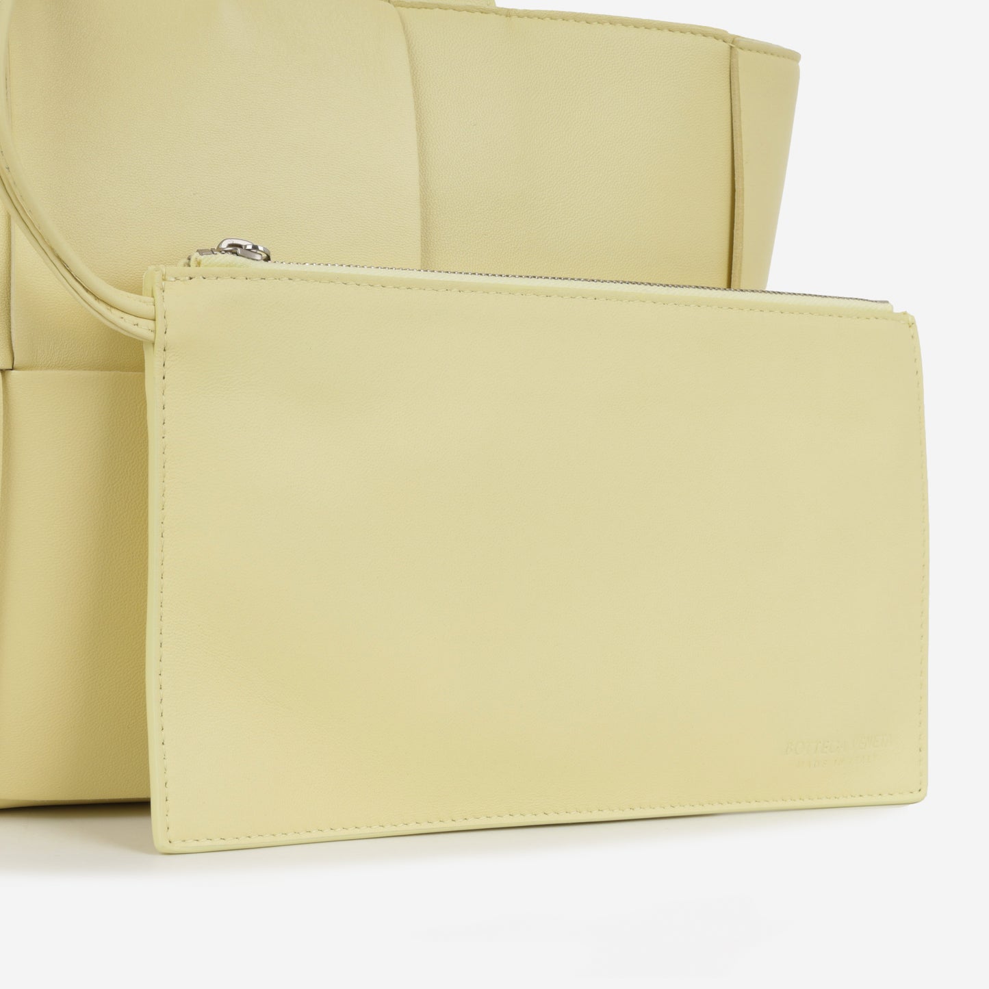 Bottega Veneta Small Arco Tote - Ice Cream Intrecciato