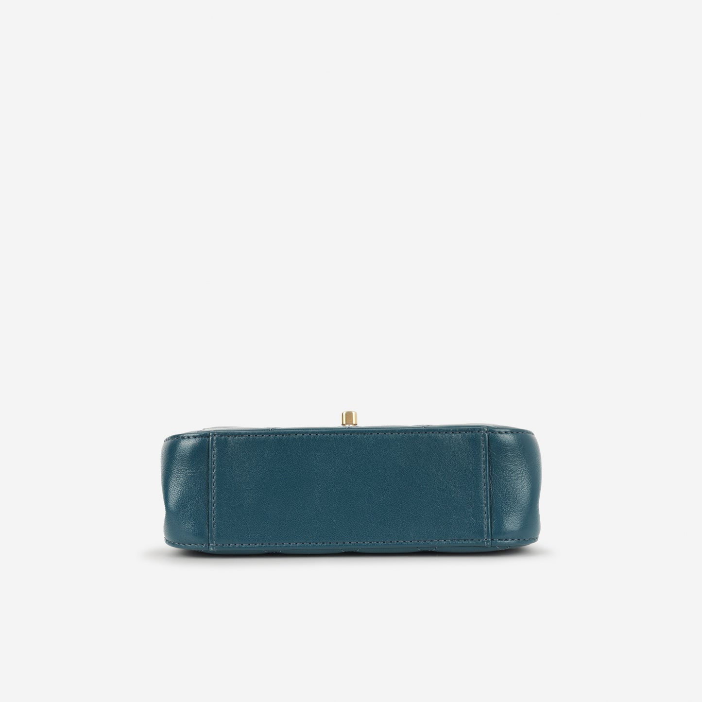 Chanel Infinity Top Handle - Blue Calfskin | Gold Hardware