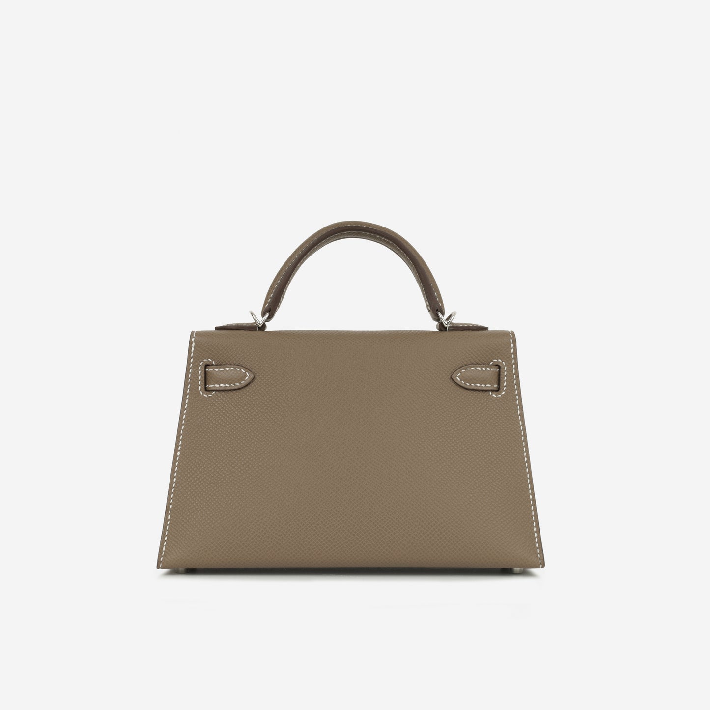Hermès Mini Kelly - Etoupe Epsom | Palladium Hardware
