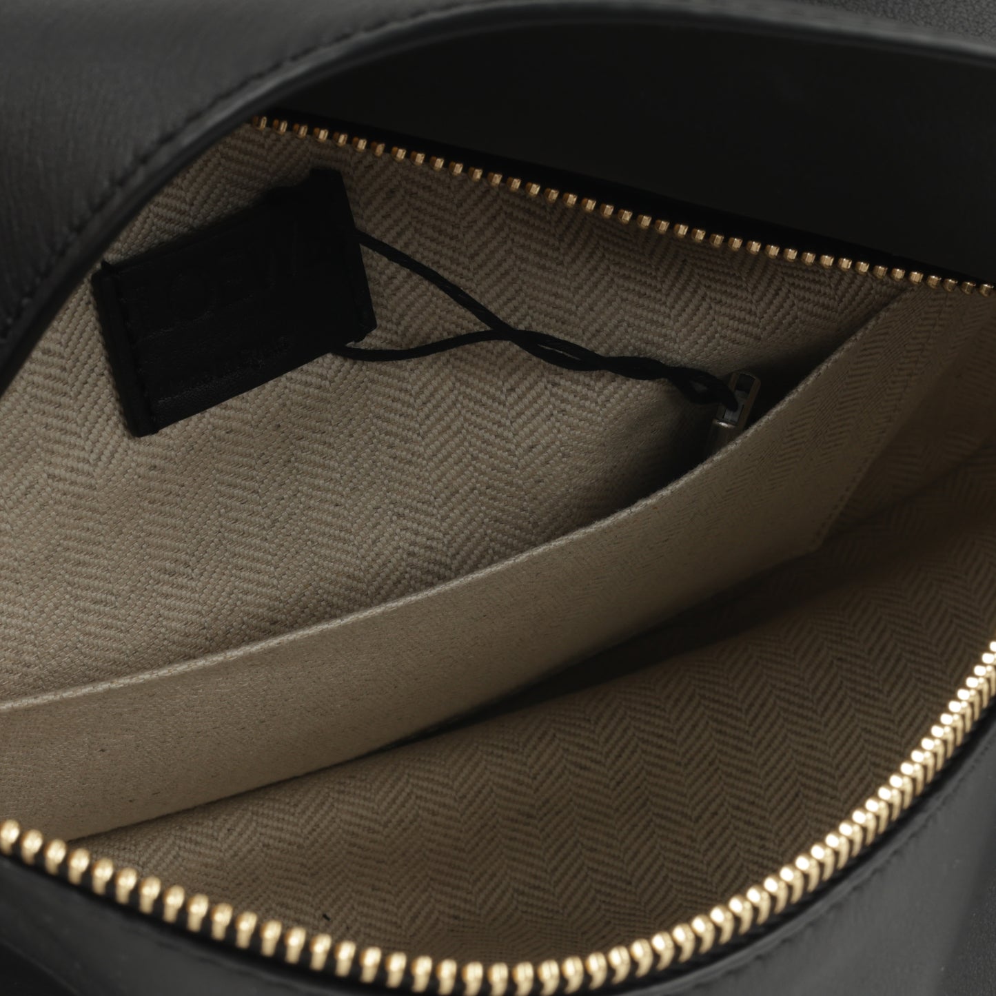 Loewe Puzzle Hobo Bag - Black Nappa | Gold Hardware