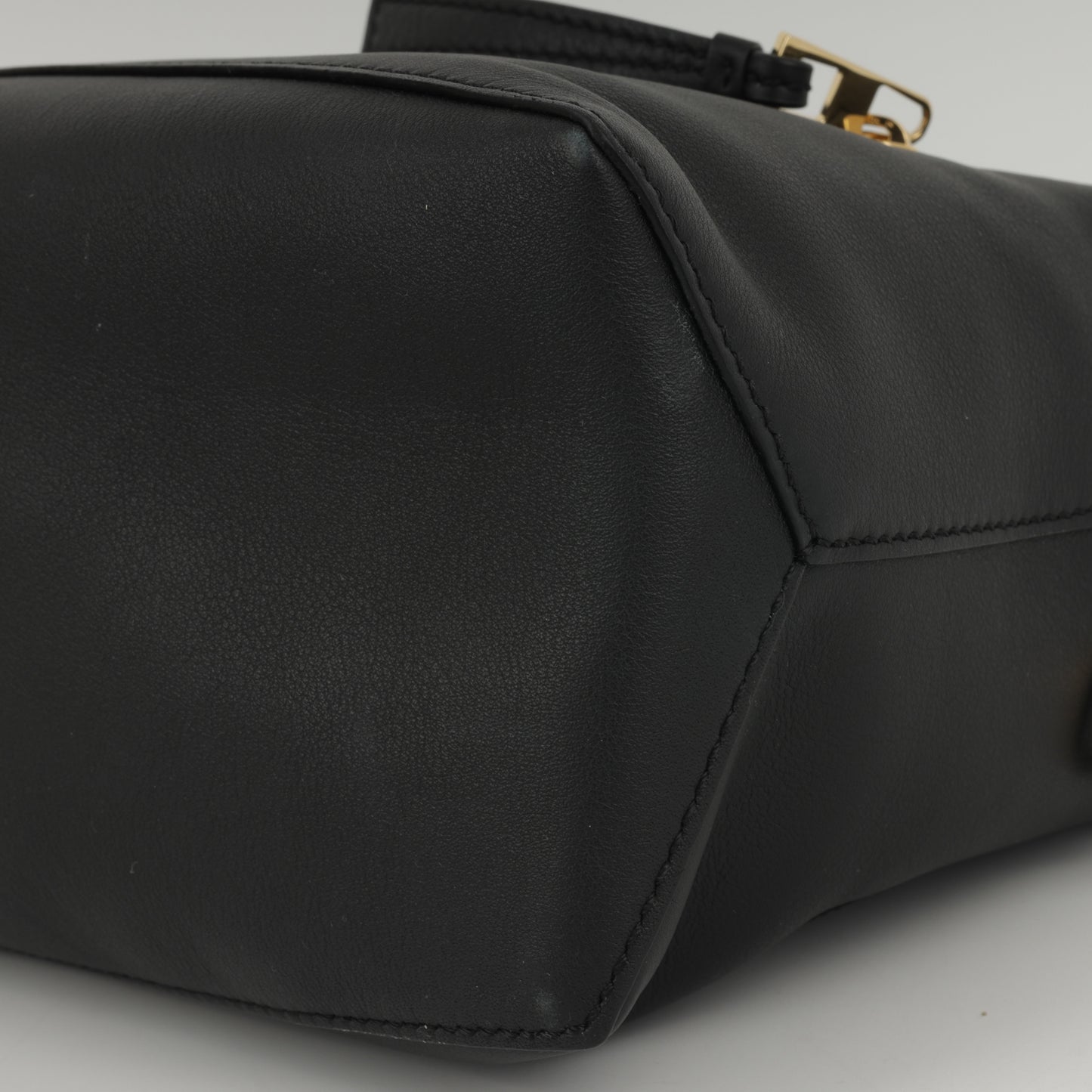 Loewe Puzzle Hobo Bag - Black Nappa | Gold Hardware