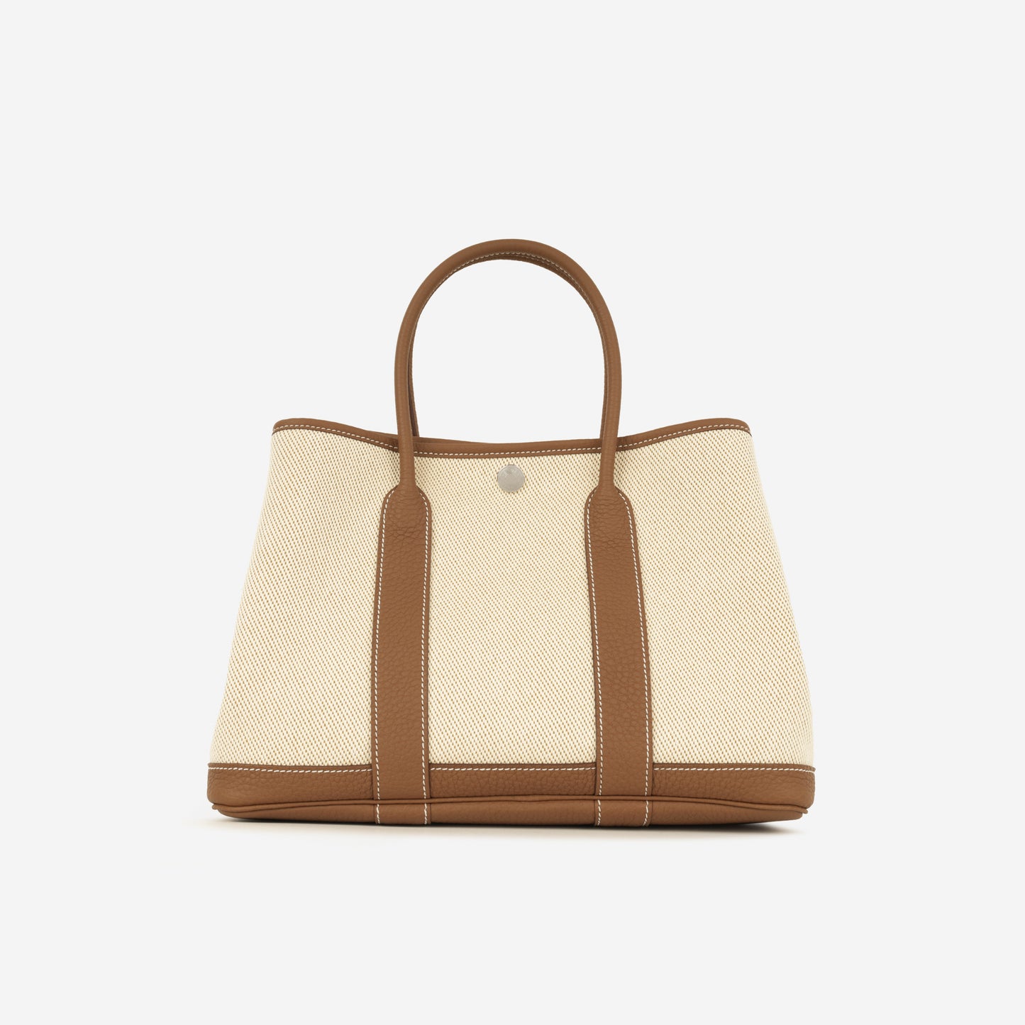 Hermès Garden Party 30 - Ecru, Desert Canvas, Gold Negonda | Palladium Hardware