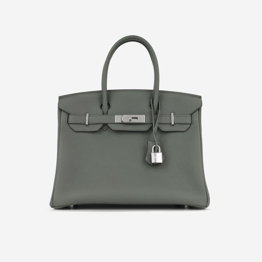 Hermès Birkin 30 - Vert Amande Togo | Palladium Hardware