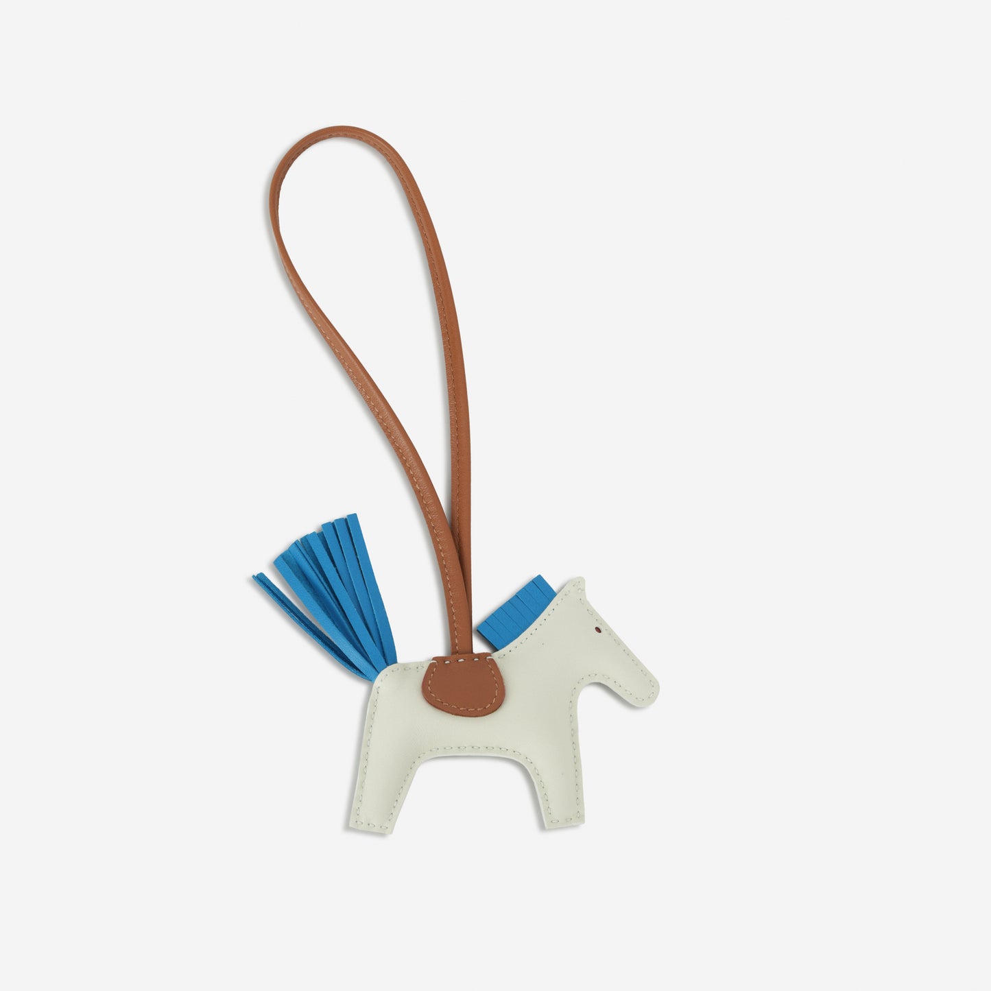 Hermès Rodeo PM - Vert Fizz / Bleu Zanzibar / Gold Agneau