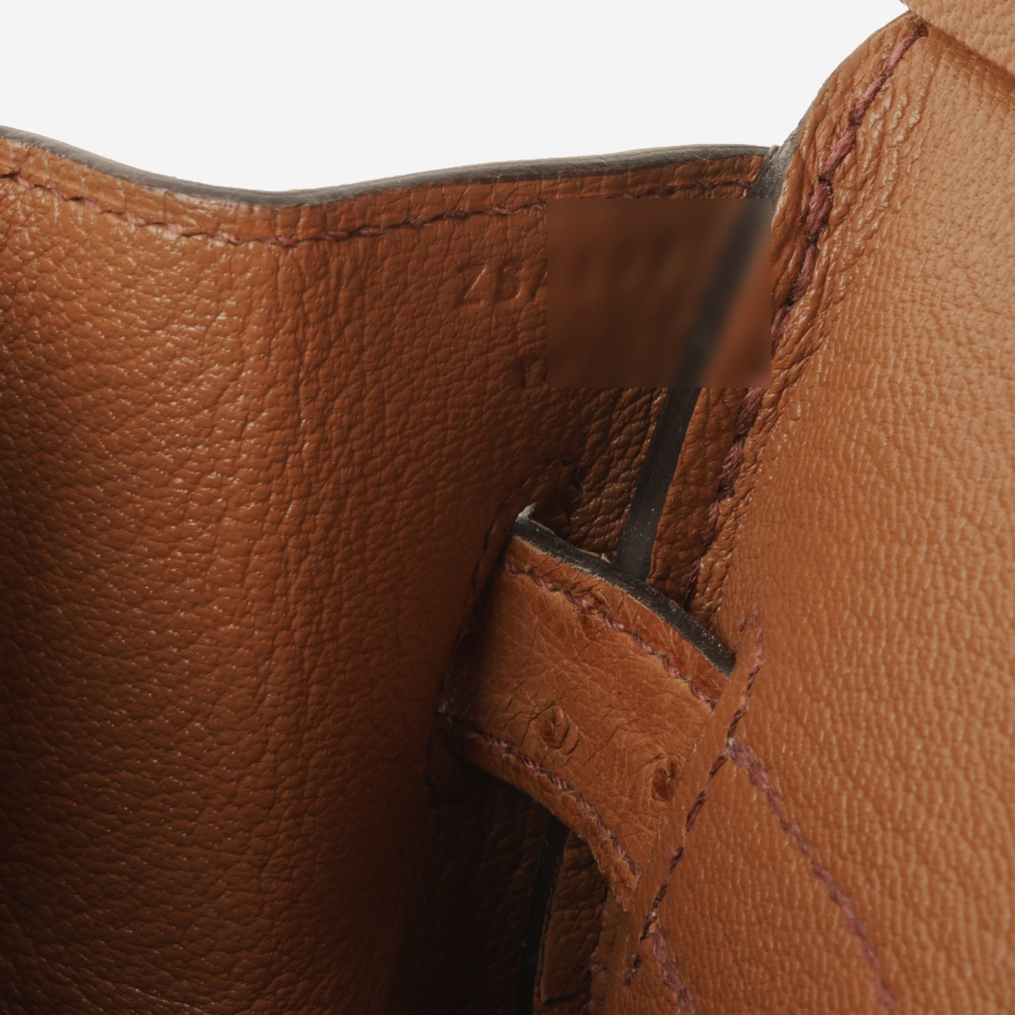 Hermès Birkin 30 - Cognac Ostich | Gold Hardware