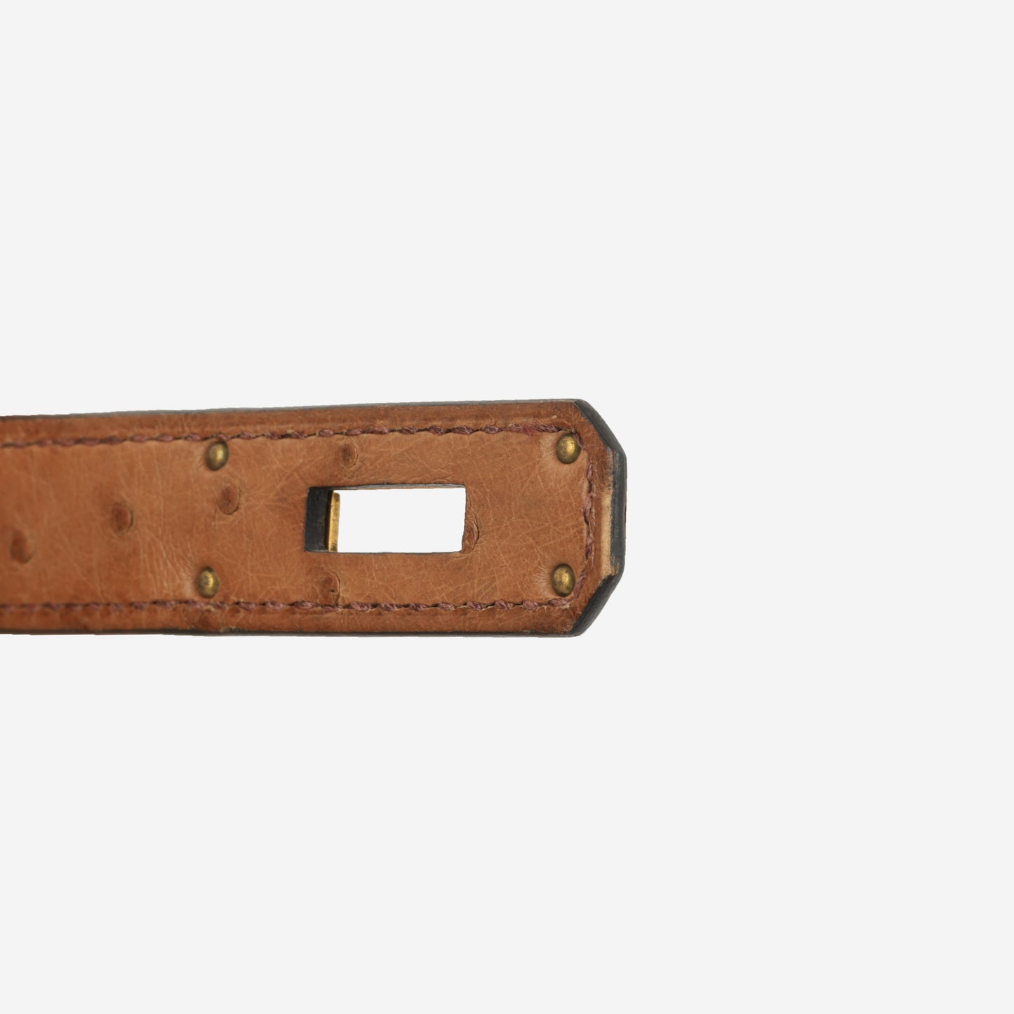 Hermès Birkin 30 - Cognac Ostich | Gold Hardware