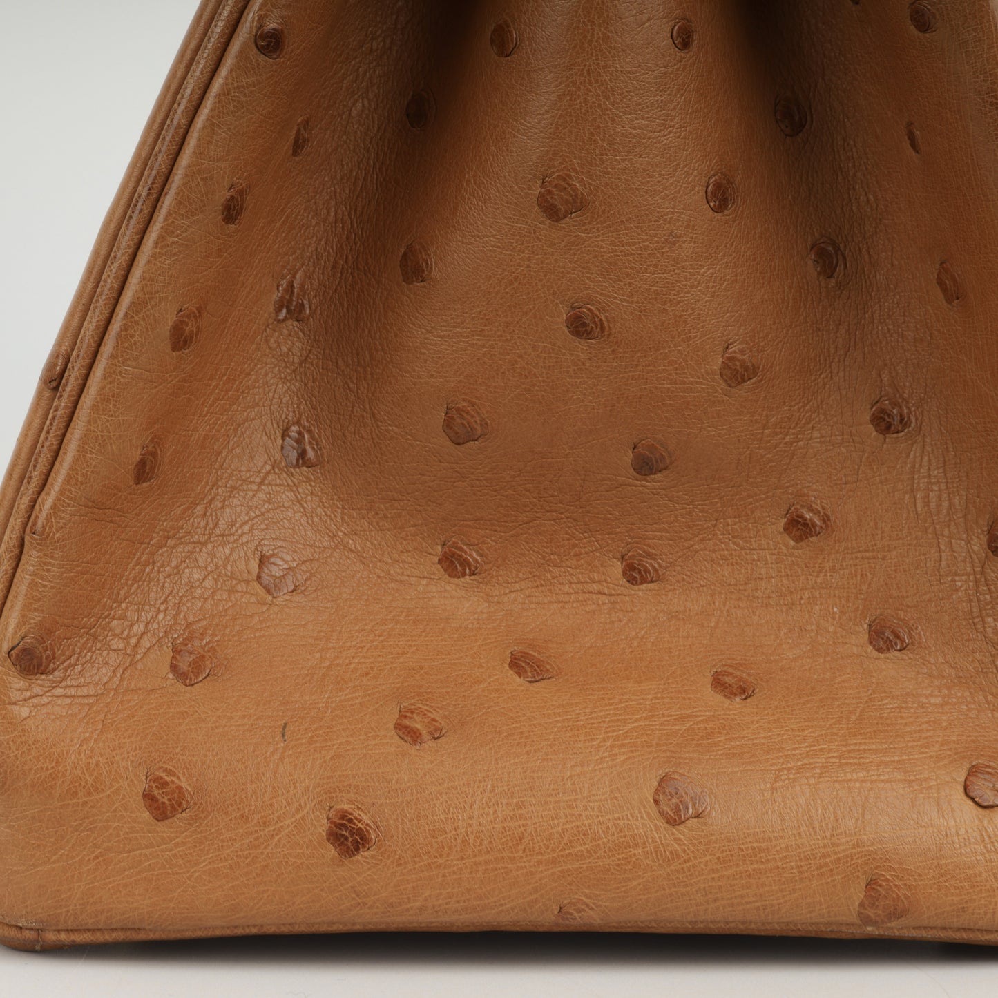 Hermès Birkin 30 - Cognac Ostich | Gold Hardware