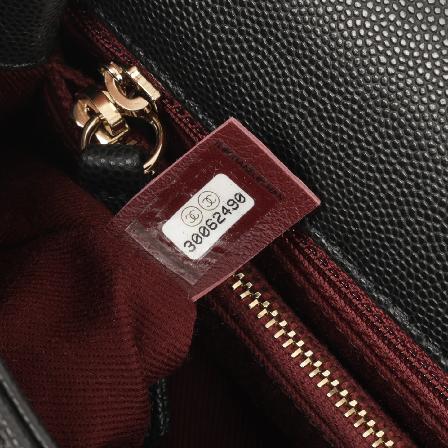 Chanel Medium Coco Handle - Black Caviar | Champagne Gold