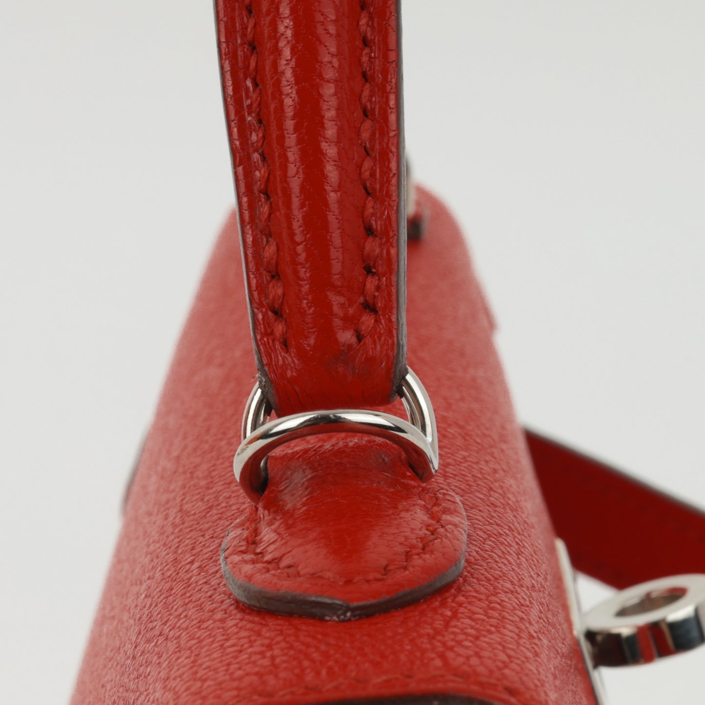 Hermès Mini Kelly 20 II - Rouge Casaque Chevre | Palladium Hardware