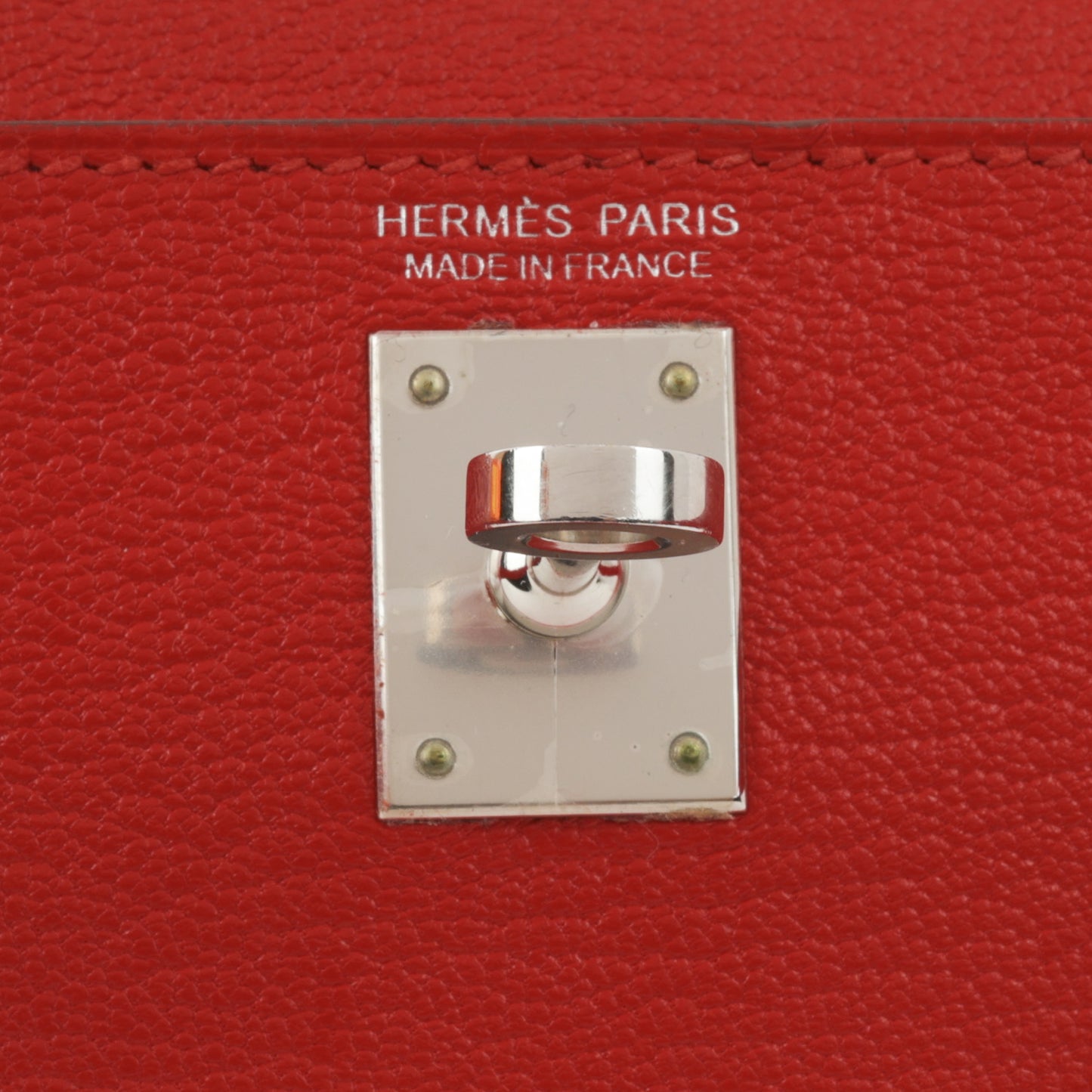 Hermès Mini Kelly 20 II - Rouge Casaque Chevre | Palladium Hardware