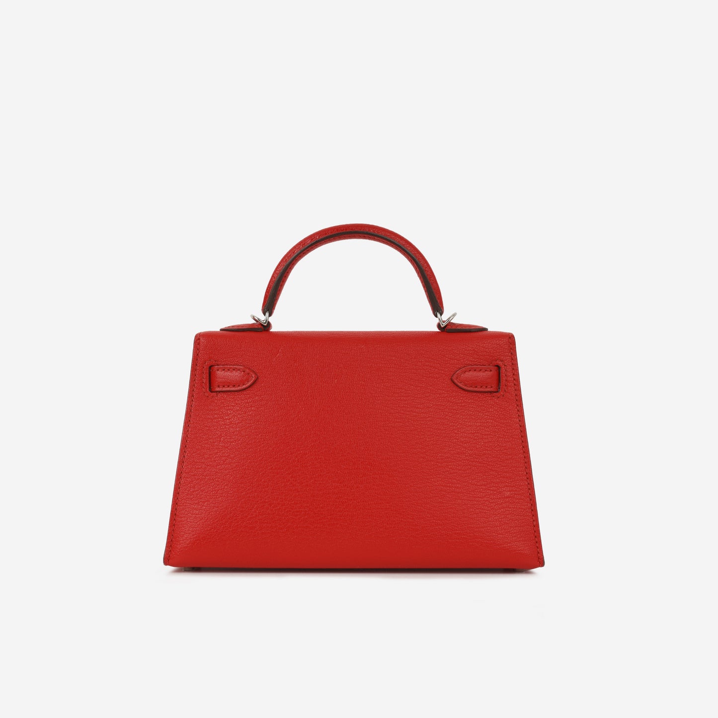Hermès Mini Kelly 20 II - Rouge Casaque Chevre | Palladium Hardware