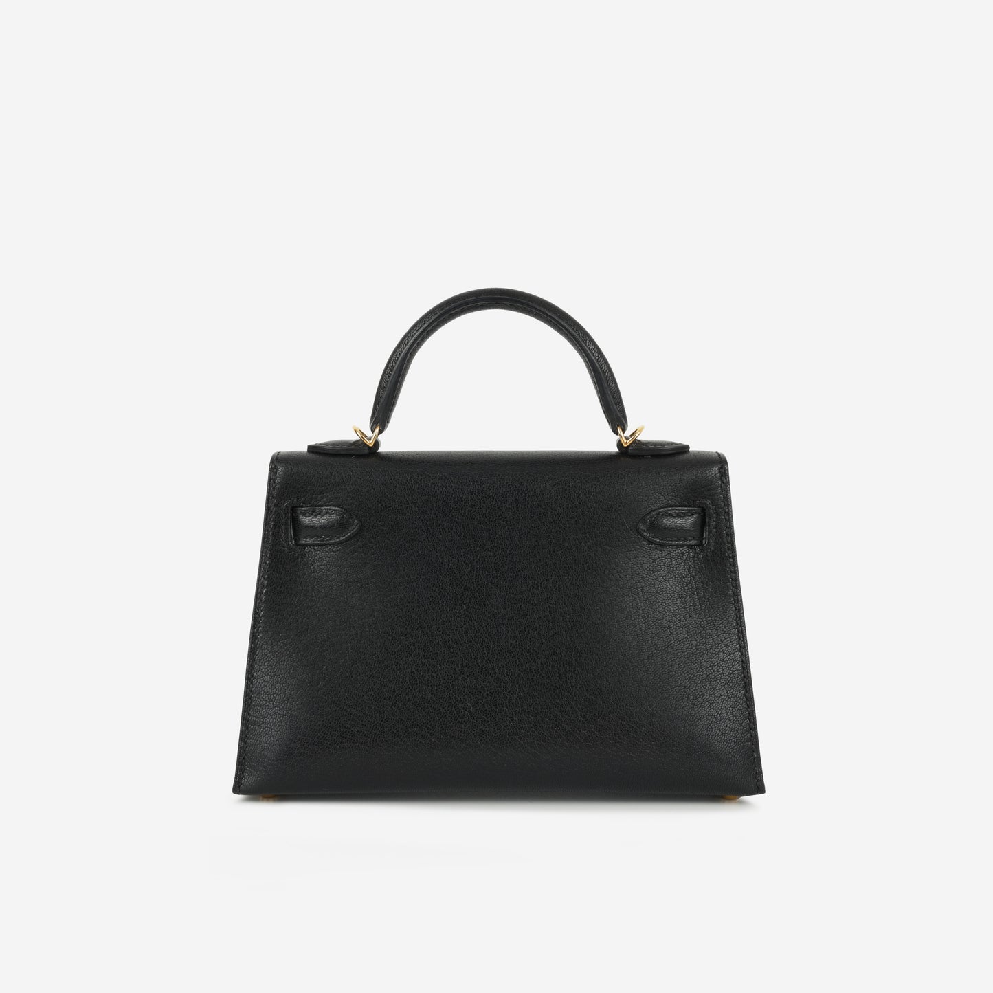 Hermès Mini Kelly 20 II - Noir Chevre Chamkila | Gold Hardware