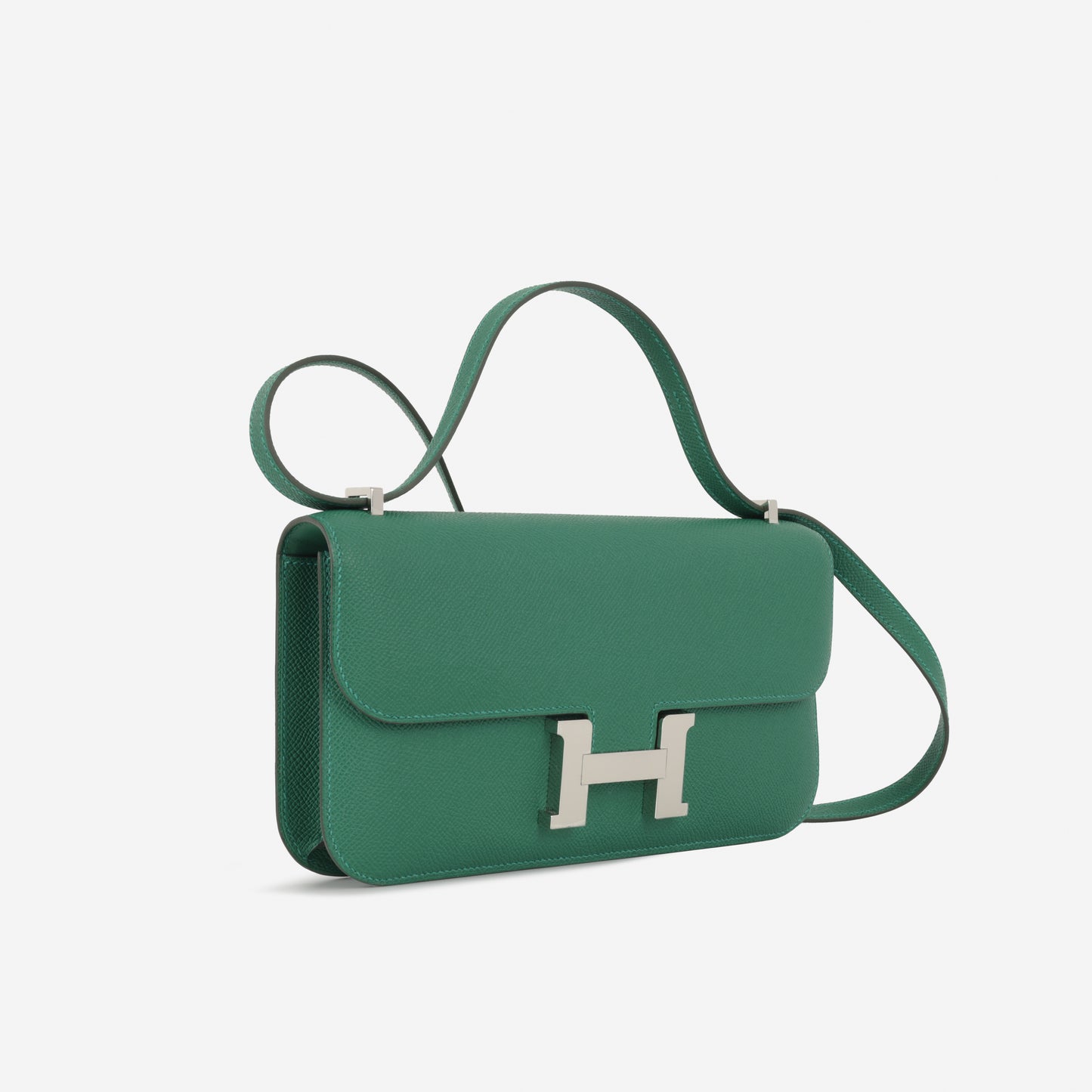 Hermès Constance Elan - Vert Moyen Epsom | Palladium Hardware