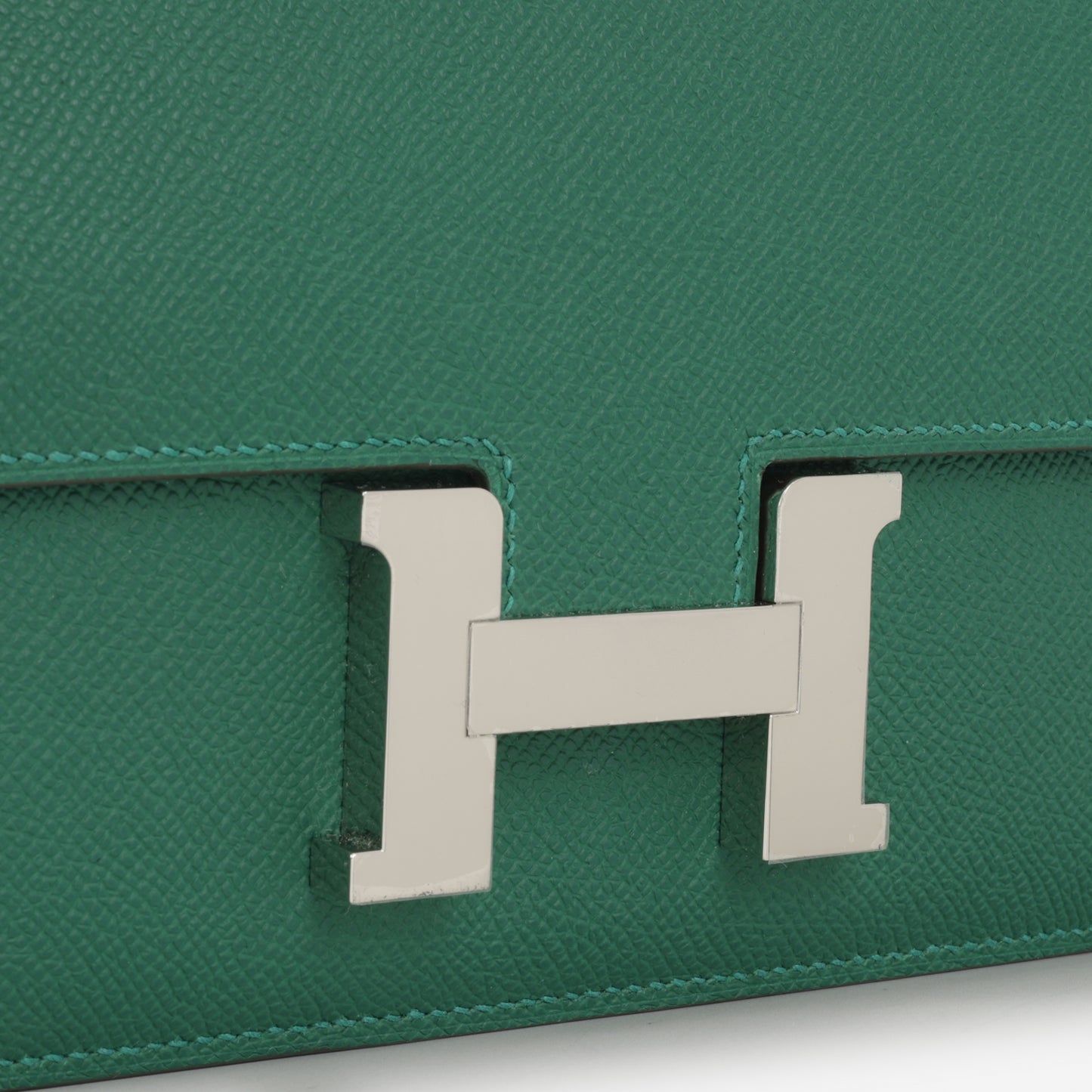 Hermès Constance Elan - Vert Moyen Epsom | Palladium Hardware