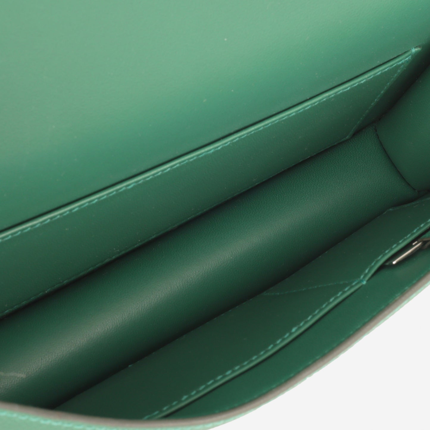 Hermès Constance Elan - Vert Moyen Epsom | Palladium Hardware