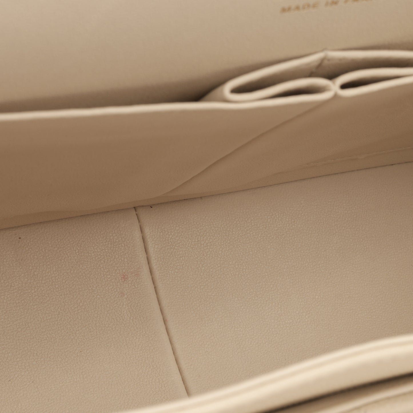 Chanel Classic Jumbo Double Flap - Ecru Caviar | Champagne Gold Hardware