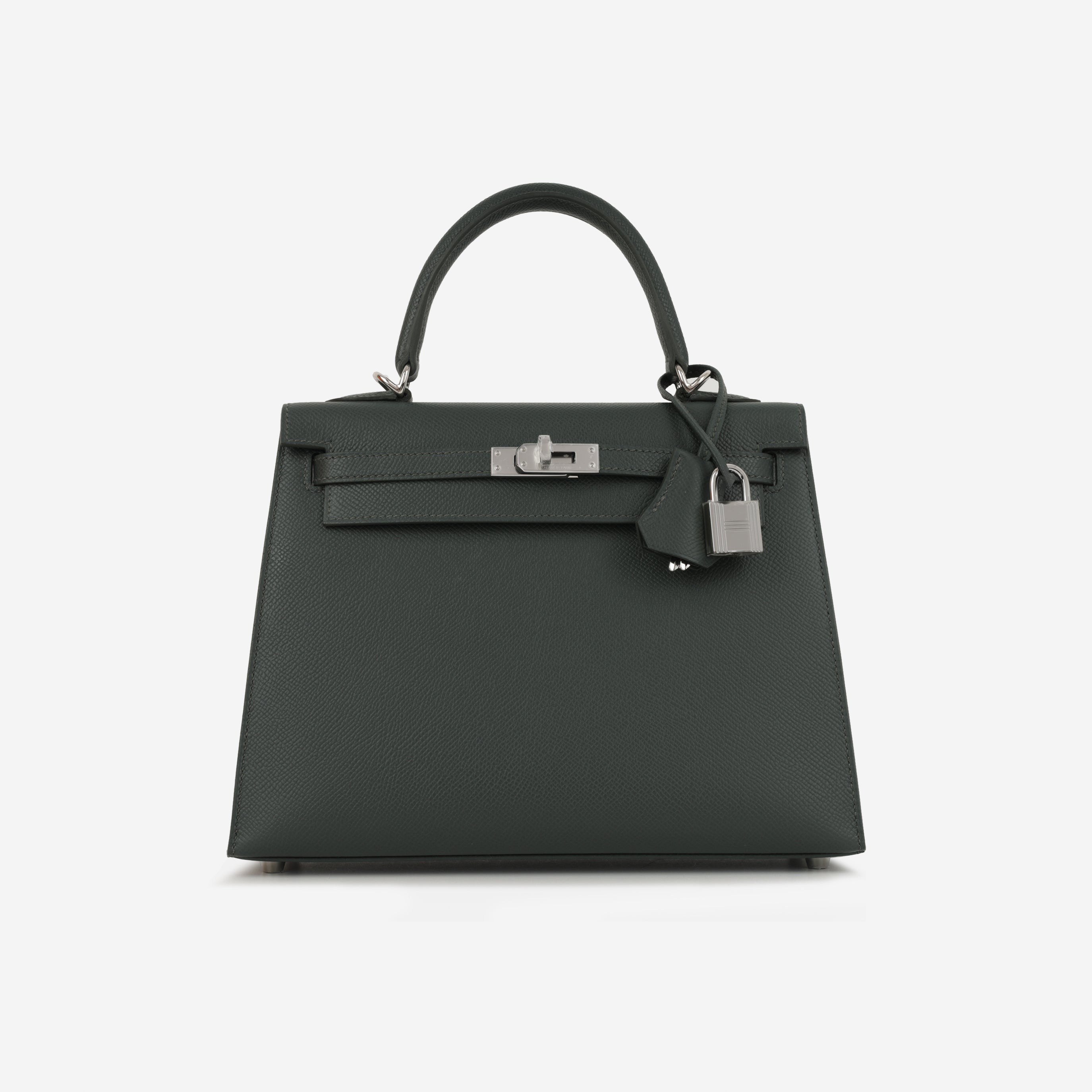 New Green Colour Hermès Kelly 25 - Vert Mangrove Epsom | Palladium